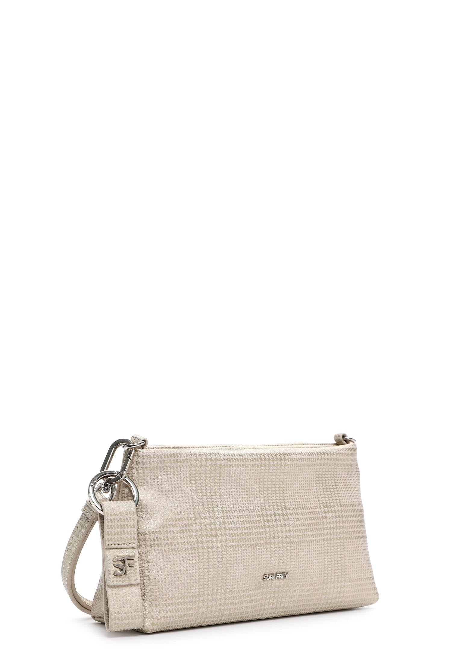 SURI FREY Nicy Crossbody Umhängetasche Gold geometrisch
