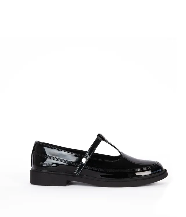 Matt & Nat Priya Loafer Schwarz Lack vegan