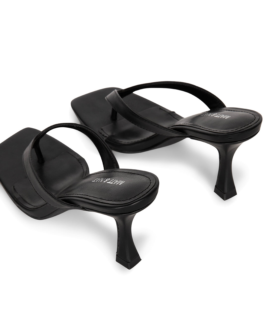 Matt & Nat Zeina Sandalen Schwarz mit Absatz