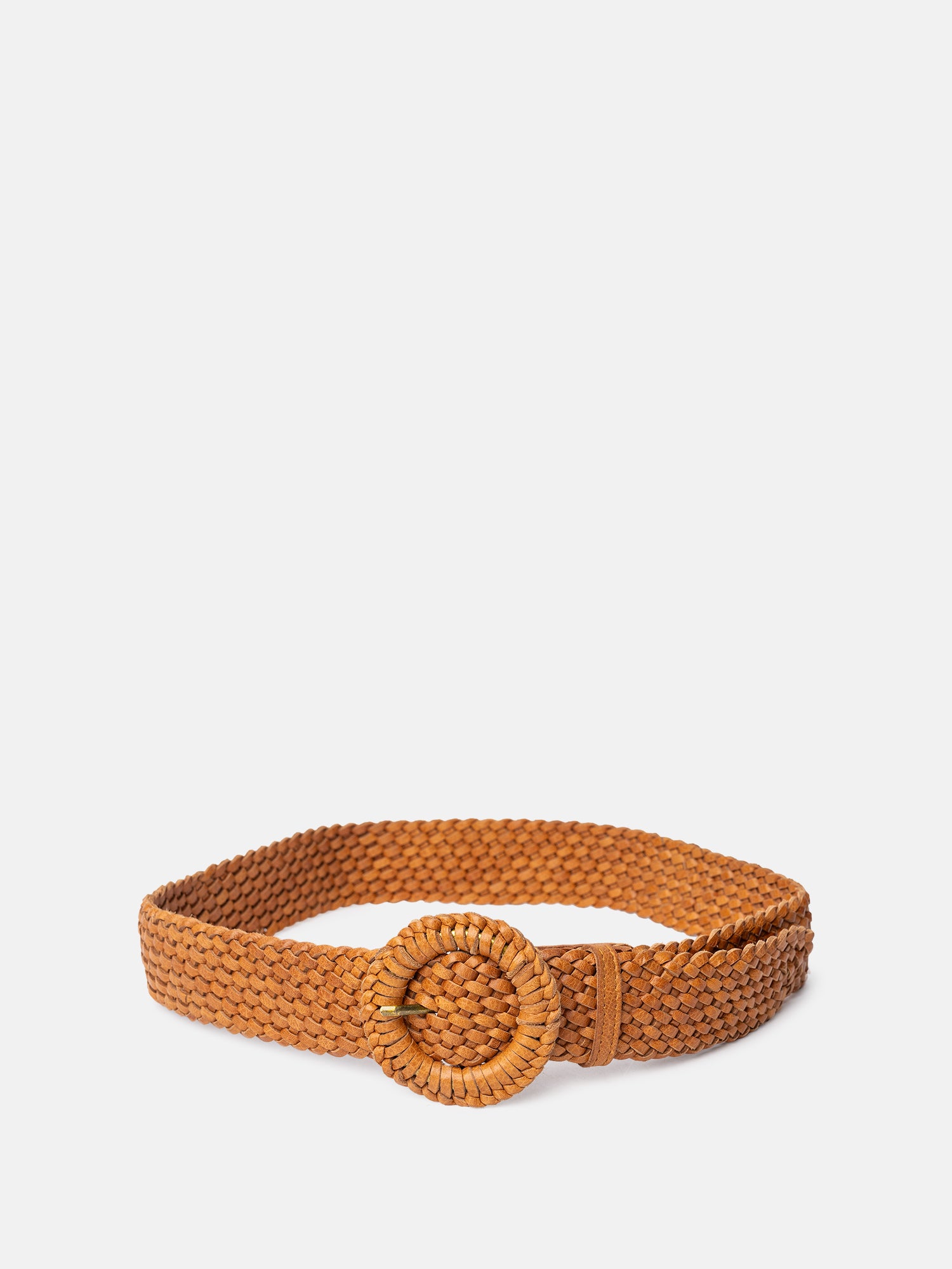 RE:DESIGNED Henley Gürtel Burned Tan Rindsleder