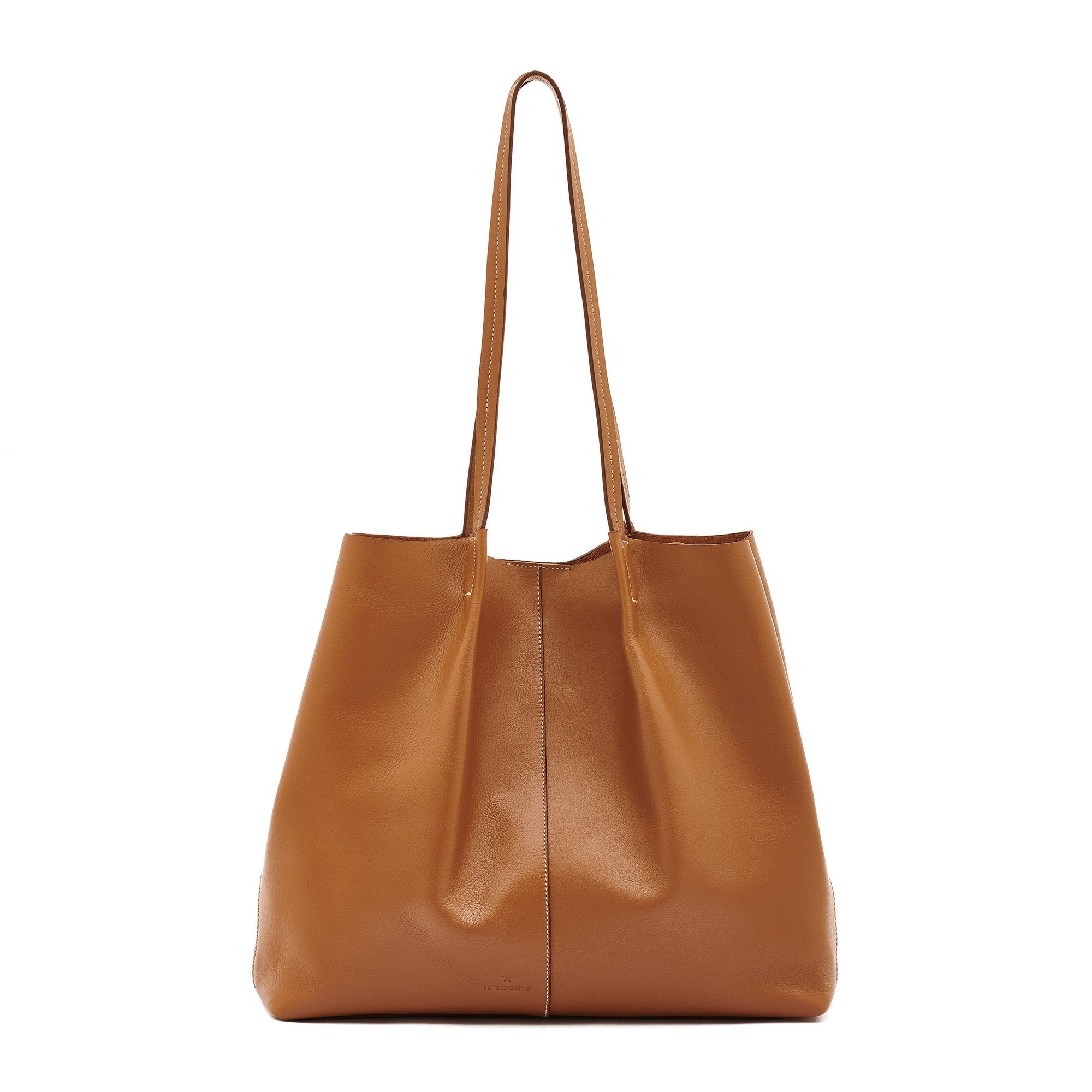 Il Bisonte Nina Shopper Gianduia Vollleder