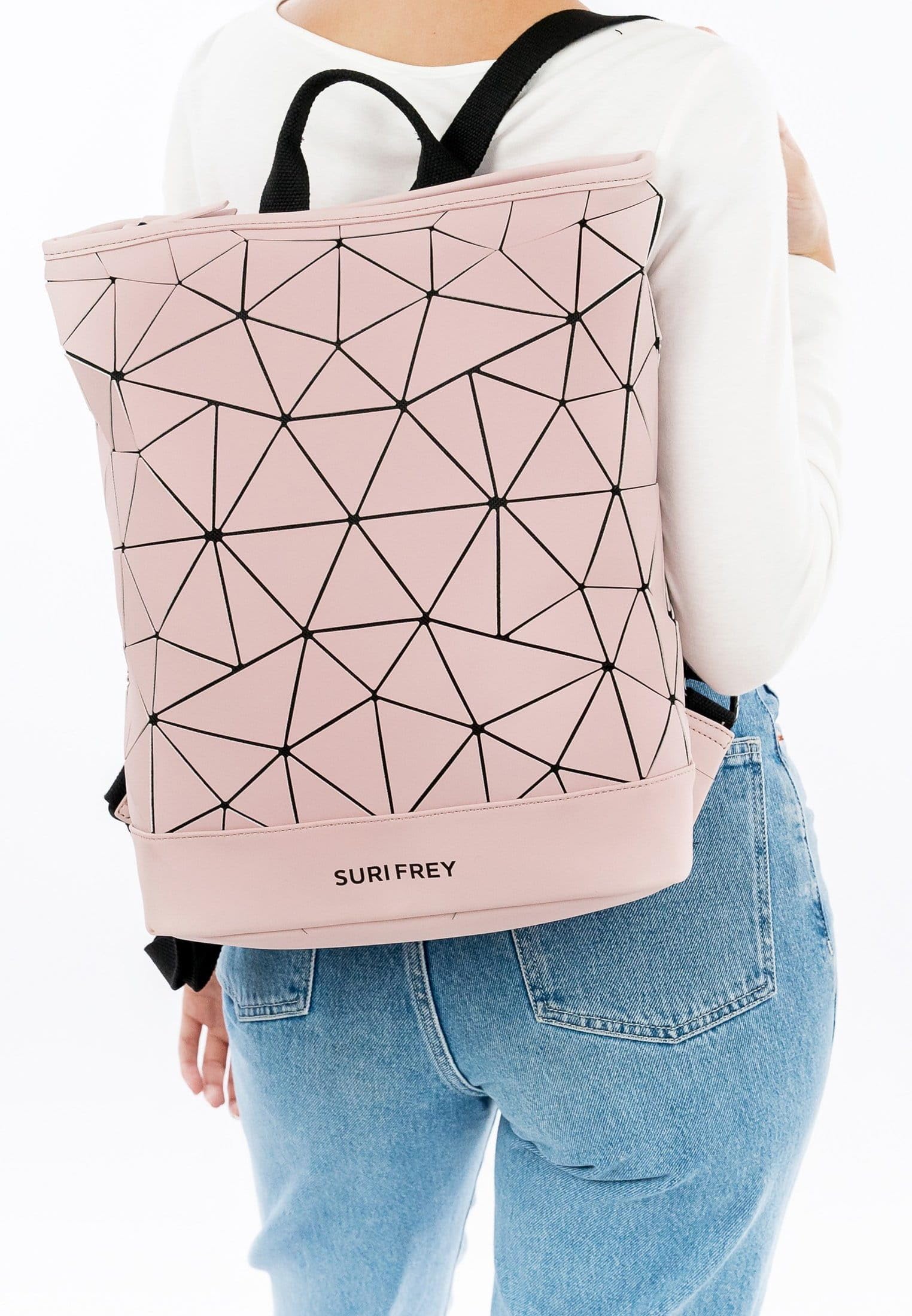 SURI FREY Jessy-Lu City Backpack L Rucksack Darkrose 9,2L