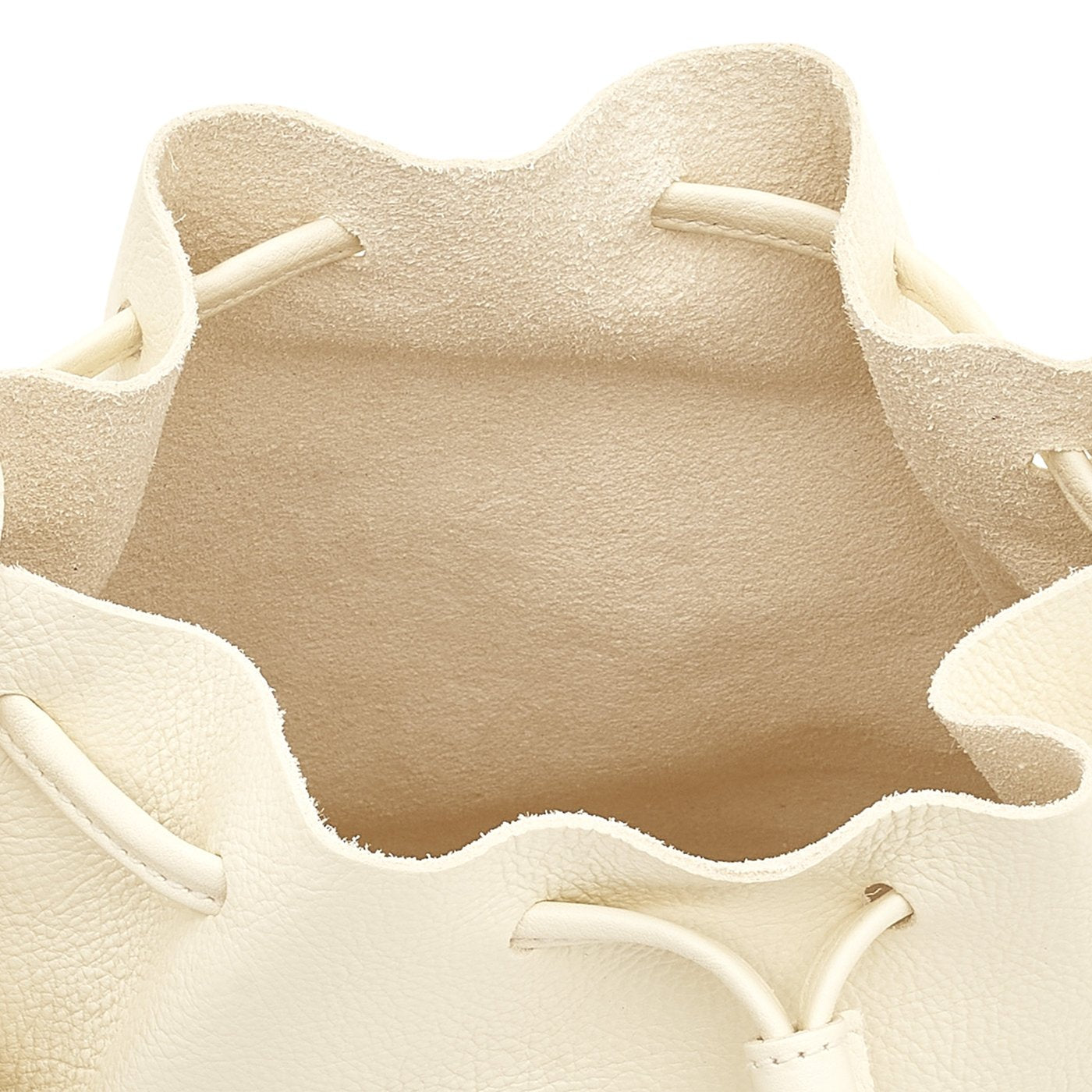 Il Bisonte Silvia Beuteltasche latte Rindsleder