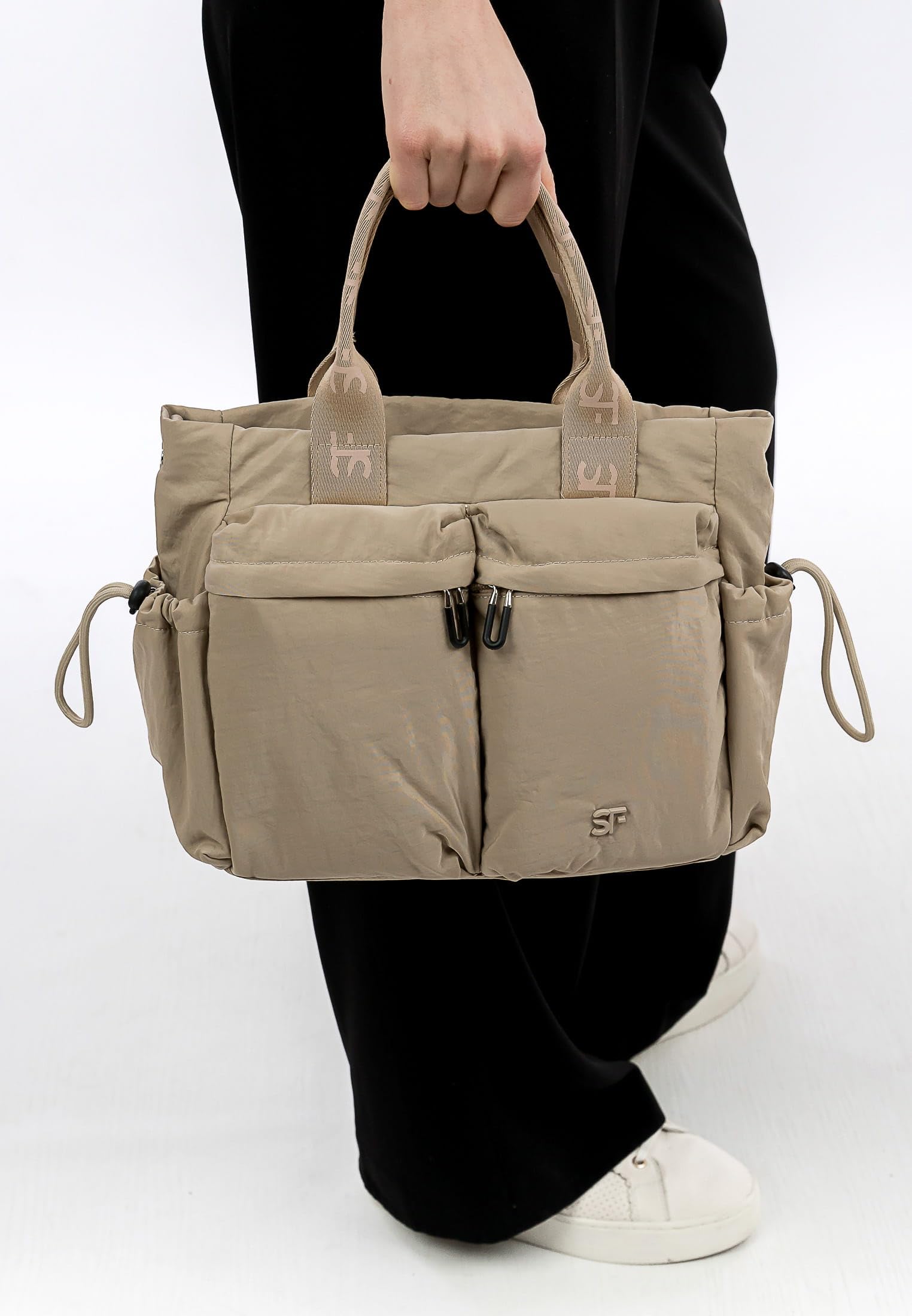 SURI FREY Abby Handbag With Zipper Umhängetasche Lighttaupe