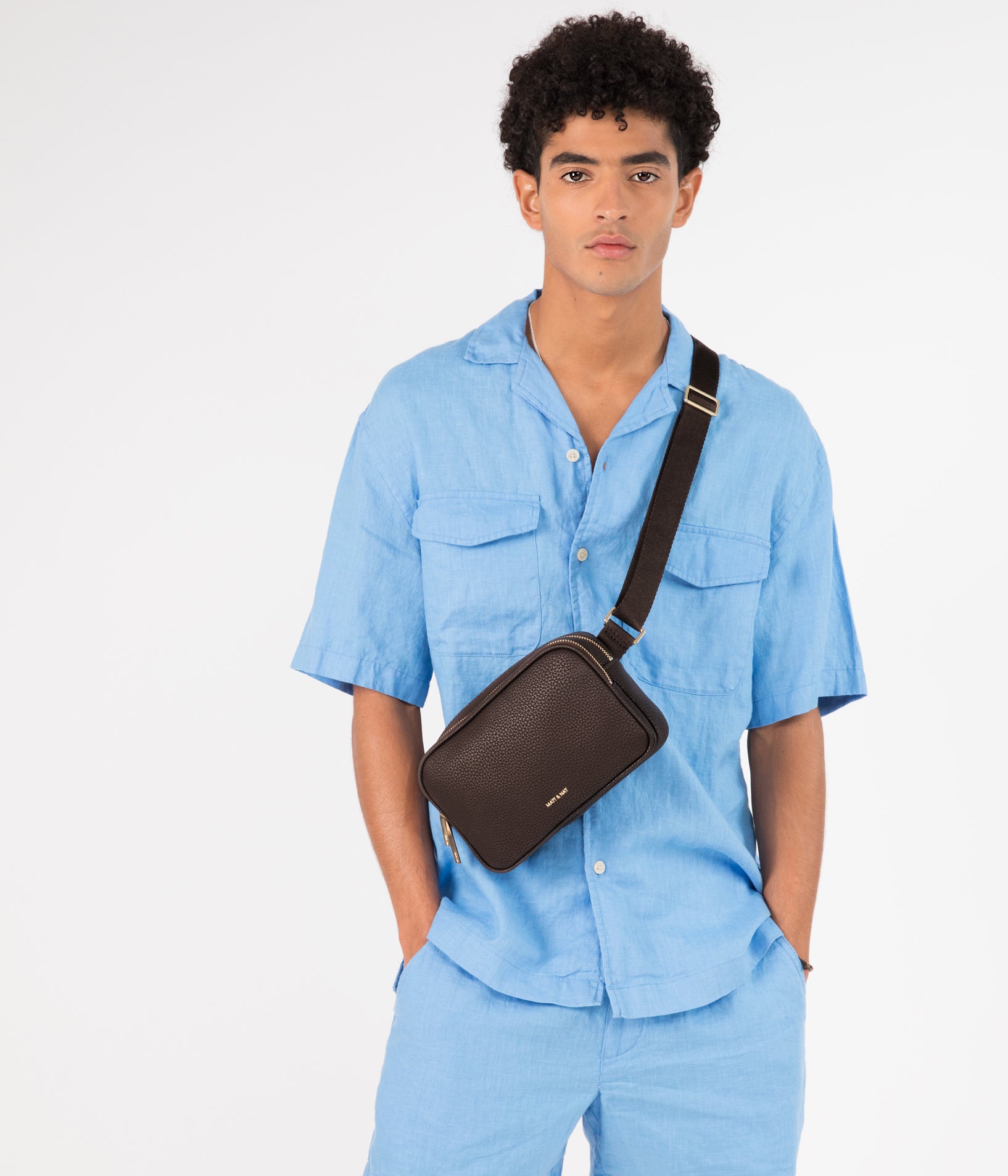 Matt & Nat Purity Vedi Gürteltasche Schwarz vegan