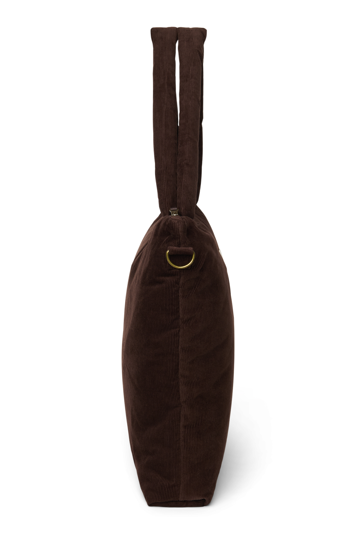 Studio Noos Rib Puffy Wickeltasche Dark Brown gerippt