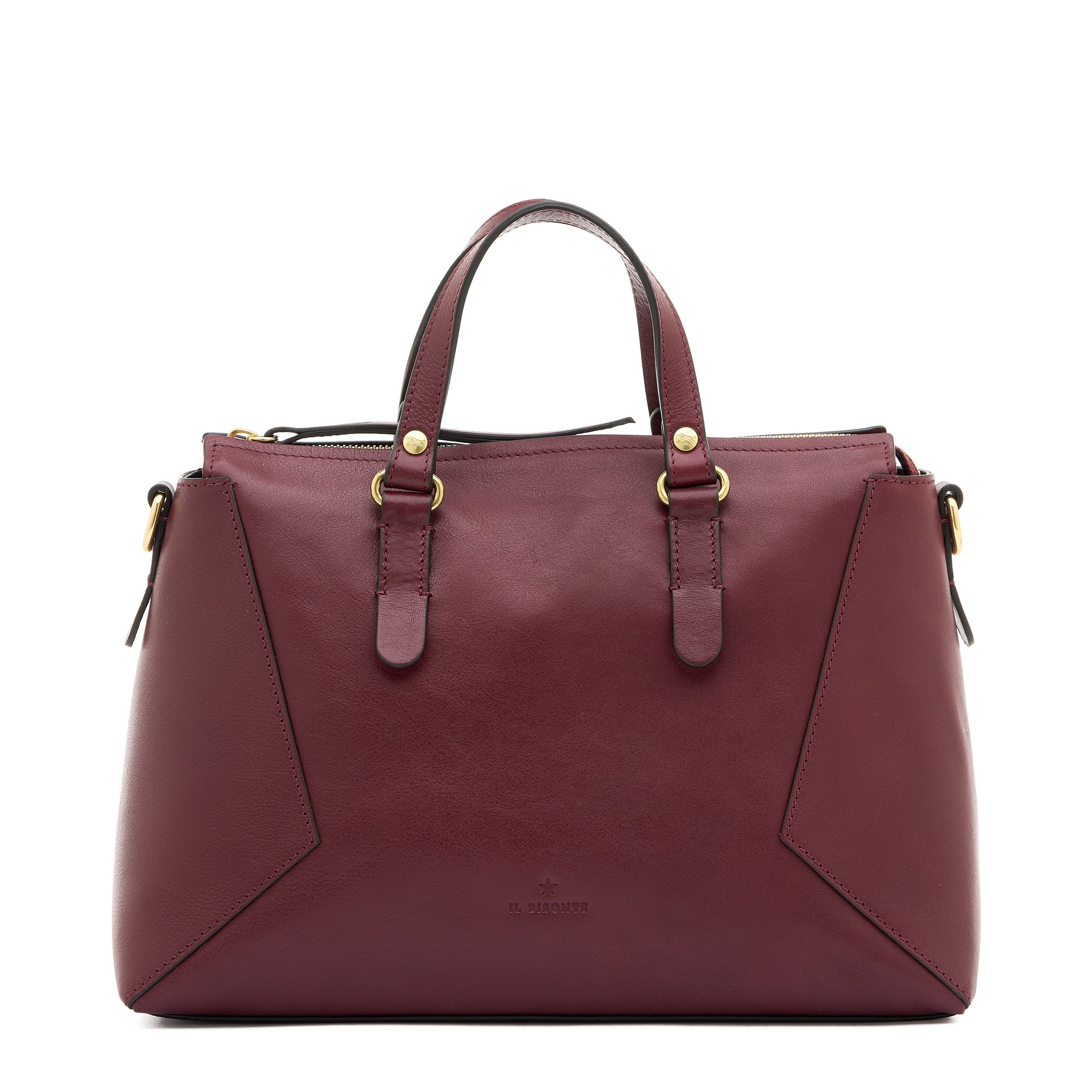 Il Bisonte Storia Boston Handtasche Vollleder Damen