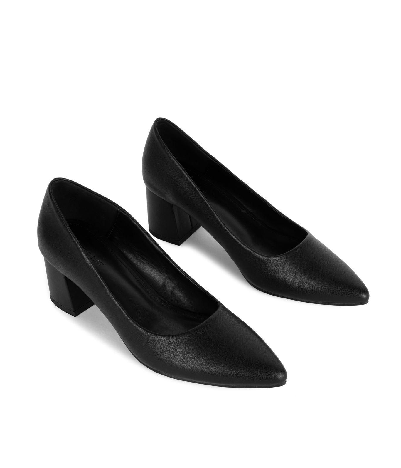 Matt & Nat ALBA Pumps schwarz vegan 5 cm Absatz