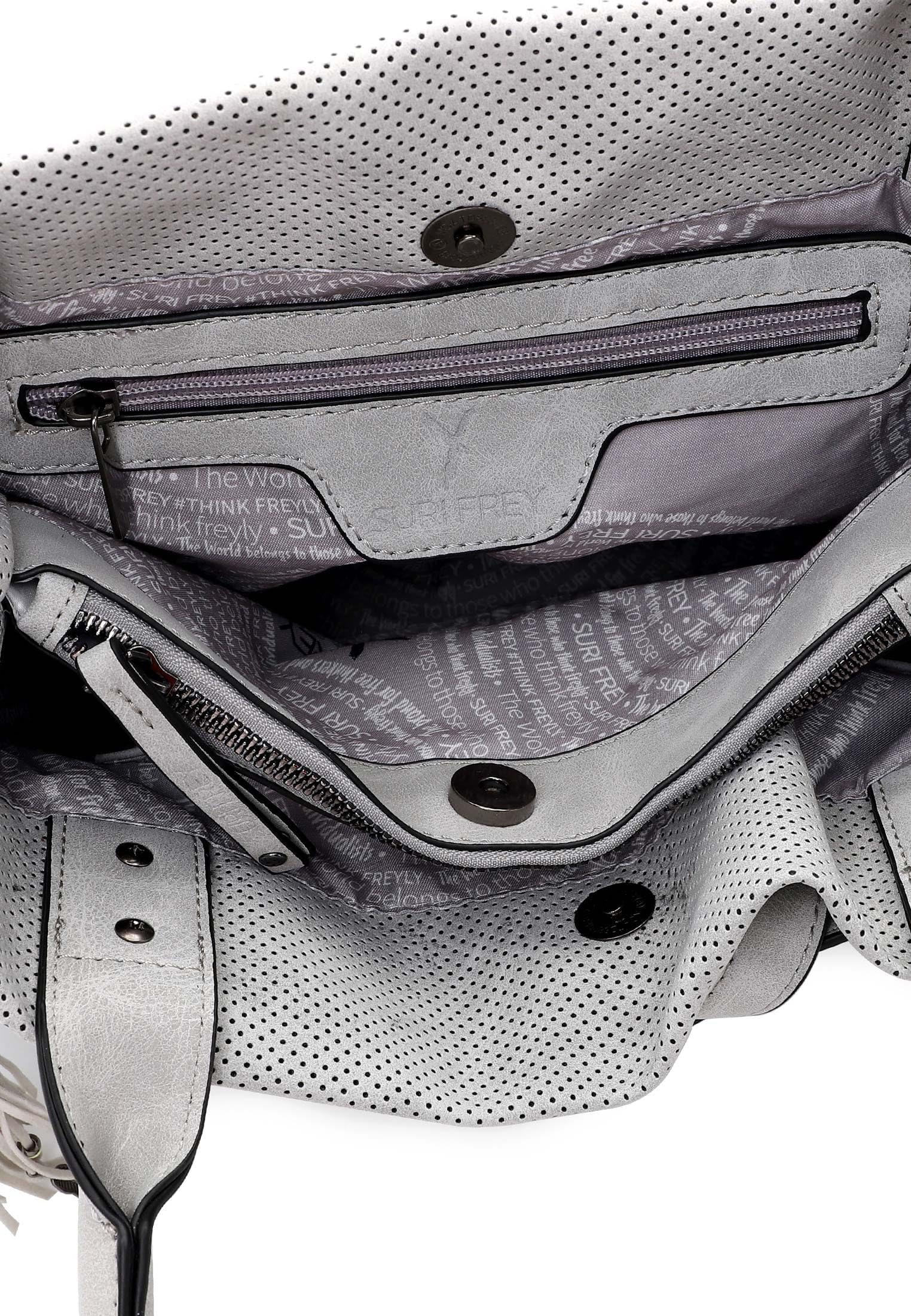 SURI FREY Romy Basic Shoulder Bag L Schultertasche Grey