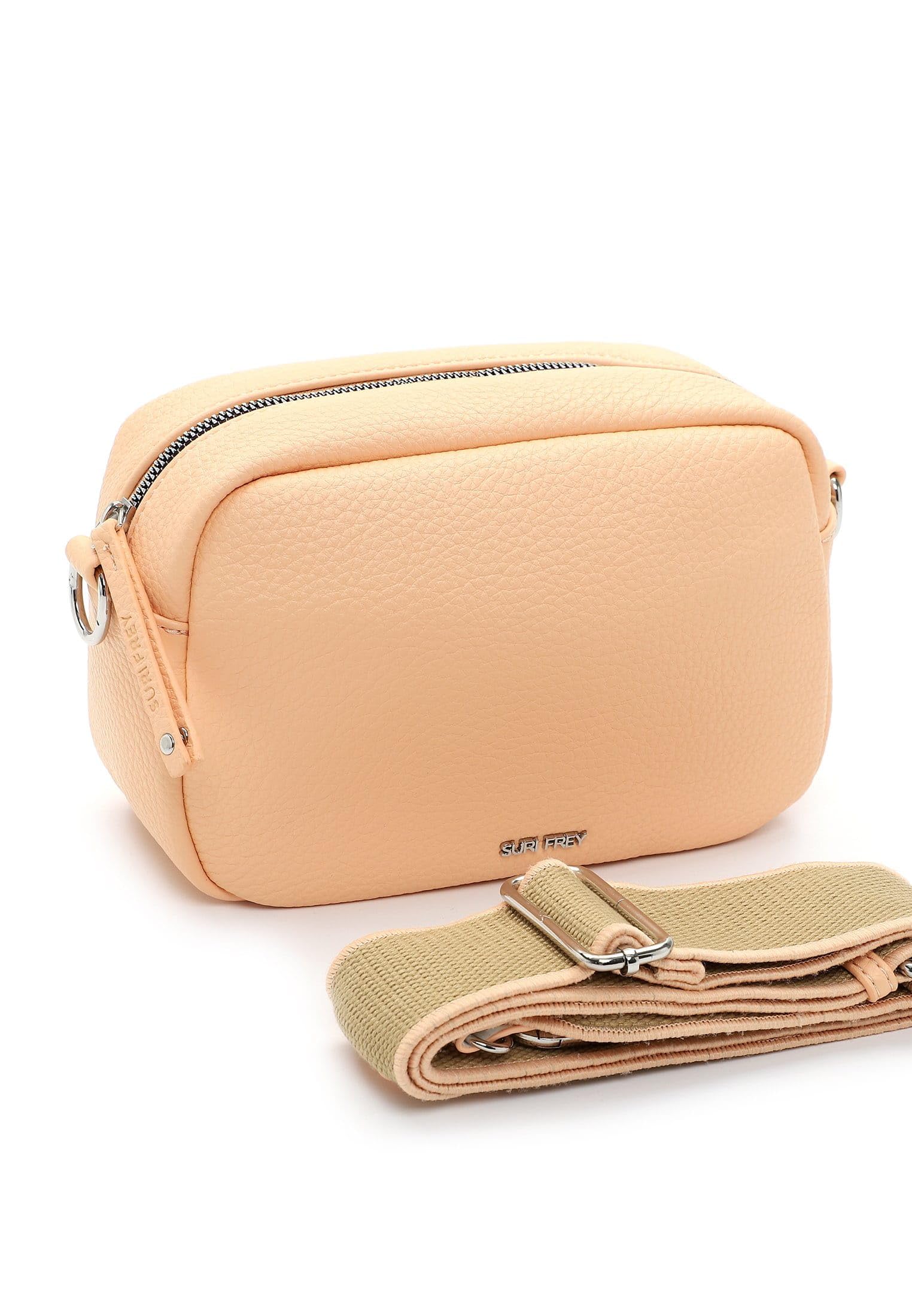 SURI FREY Hanny Shoulderbag Apricot mit Zipper