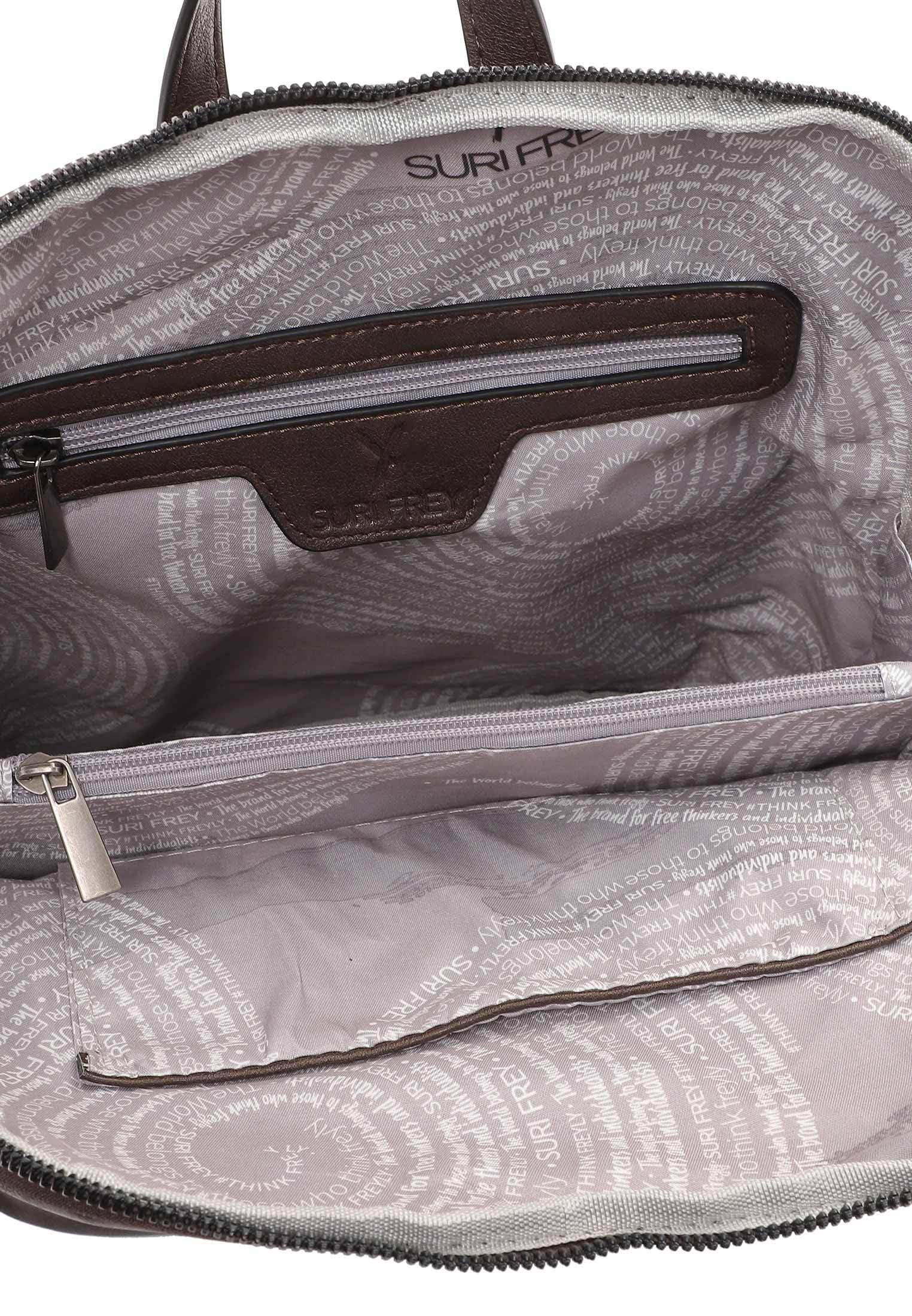 SURI FREY Angy Backpack Rucksack Dunkelbraun