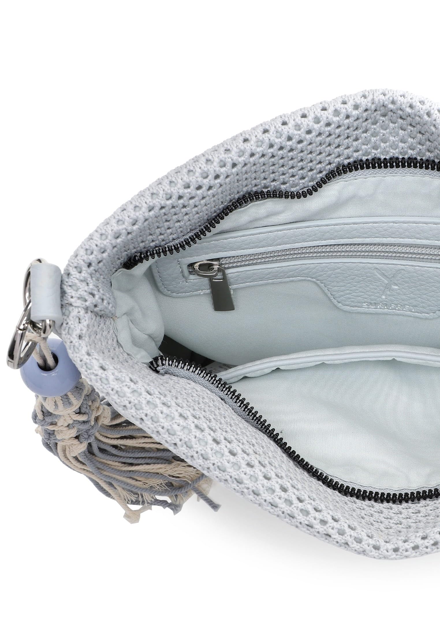 SURI FREY Gitty Crossover Bag Umhängetasche hellblau