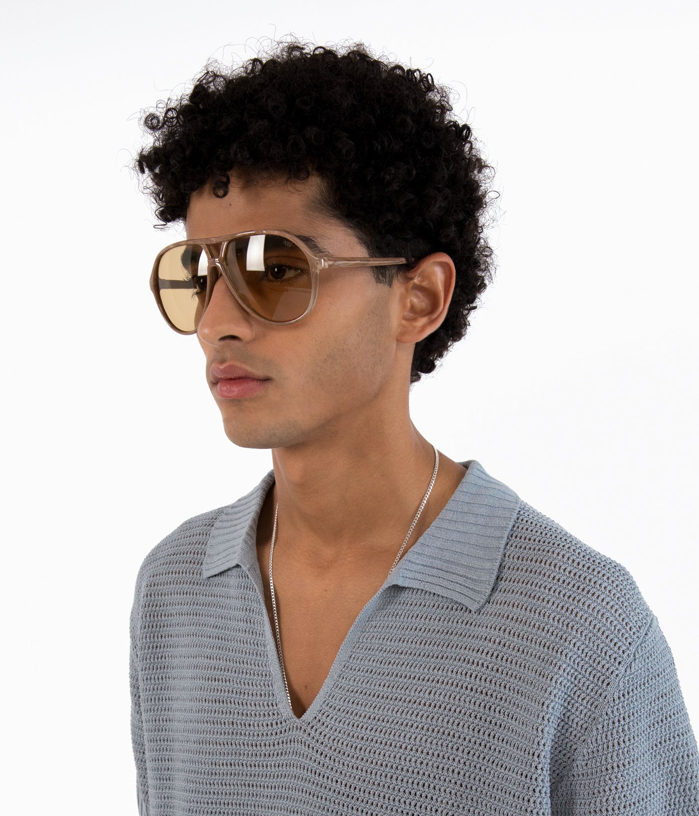Matt & Nat Ellis-2 Aviator Sonnenbrille braun polarisiert