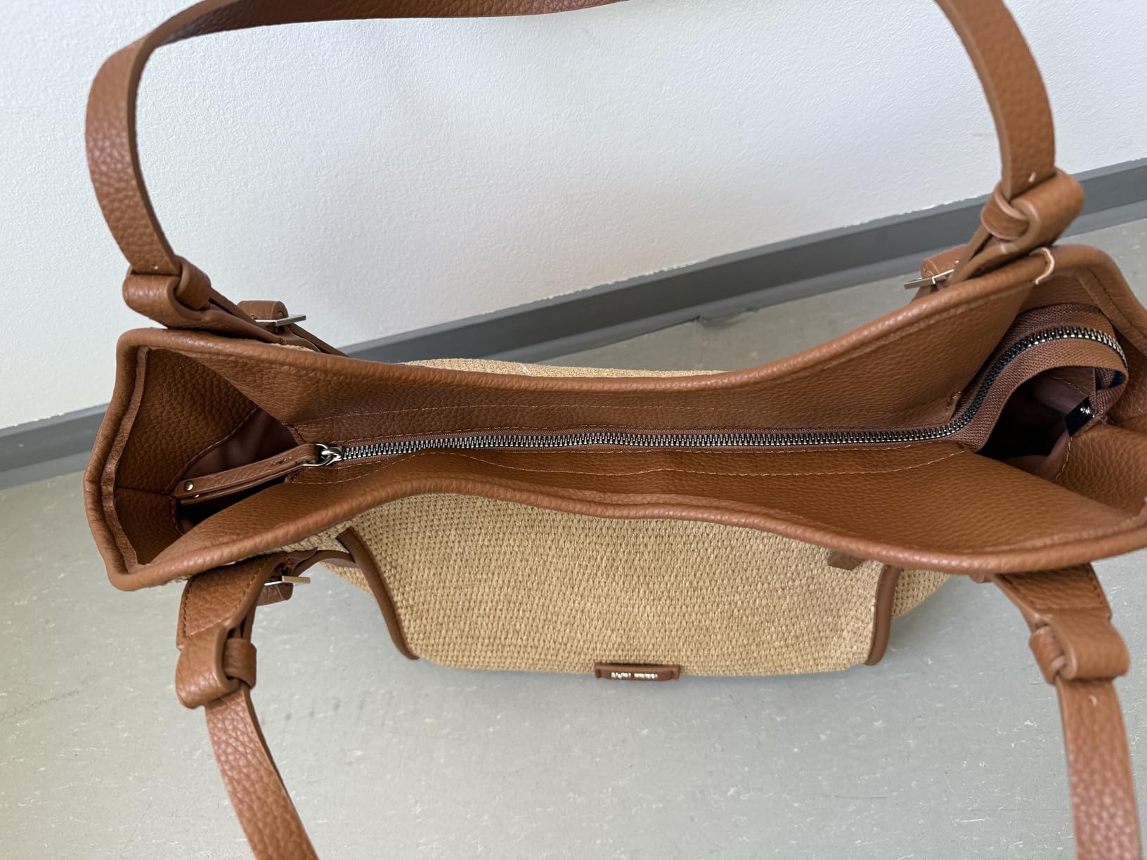 SURI FREY Cady Cityshopper Shopper Sand gewebt