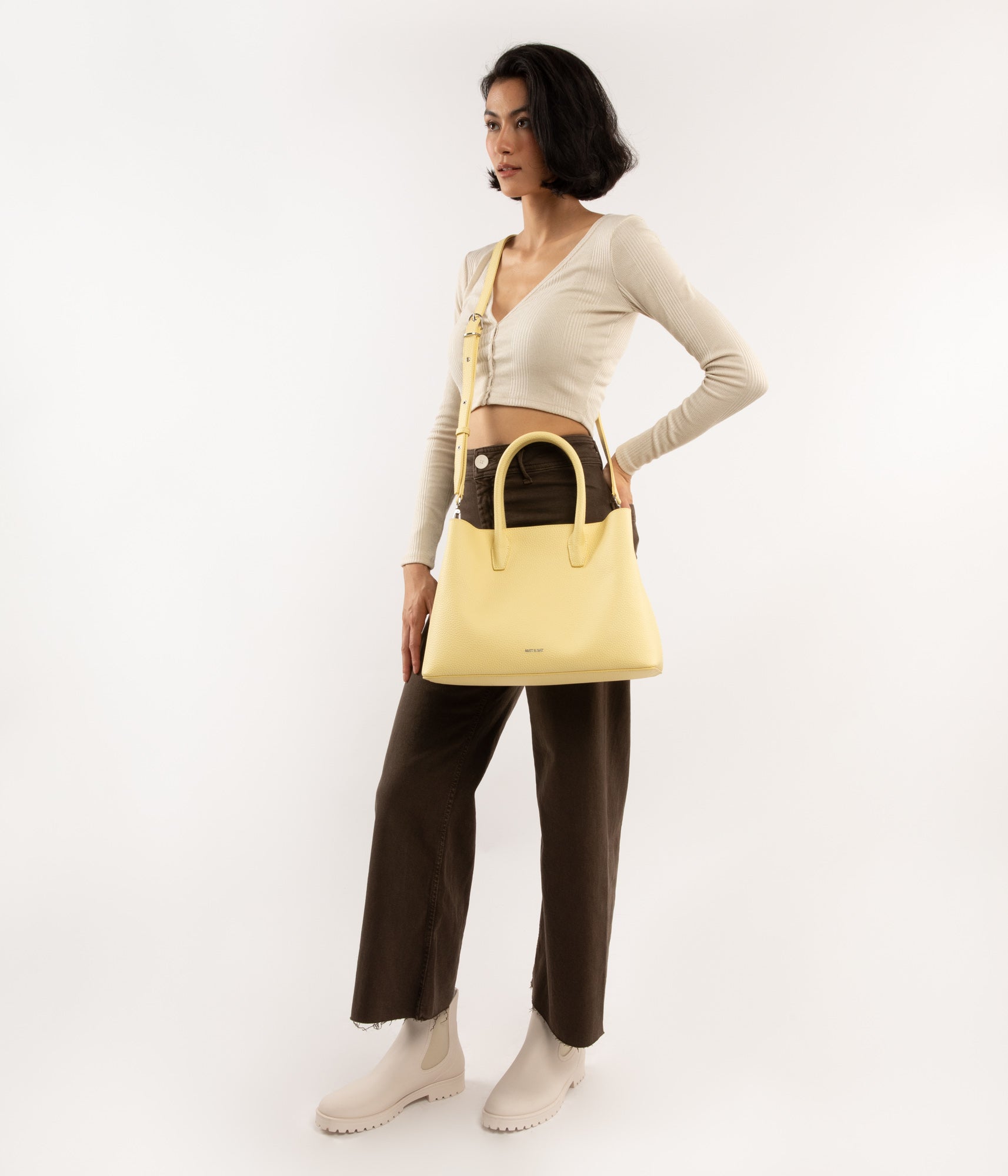 Matt & Nat KristaSM Purity Handtasche BLACK klein