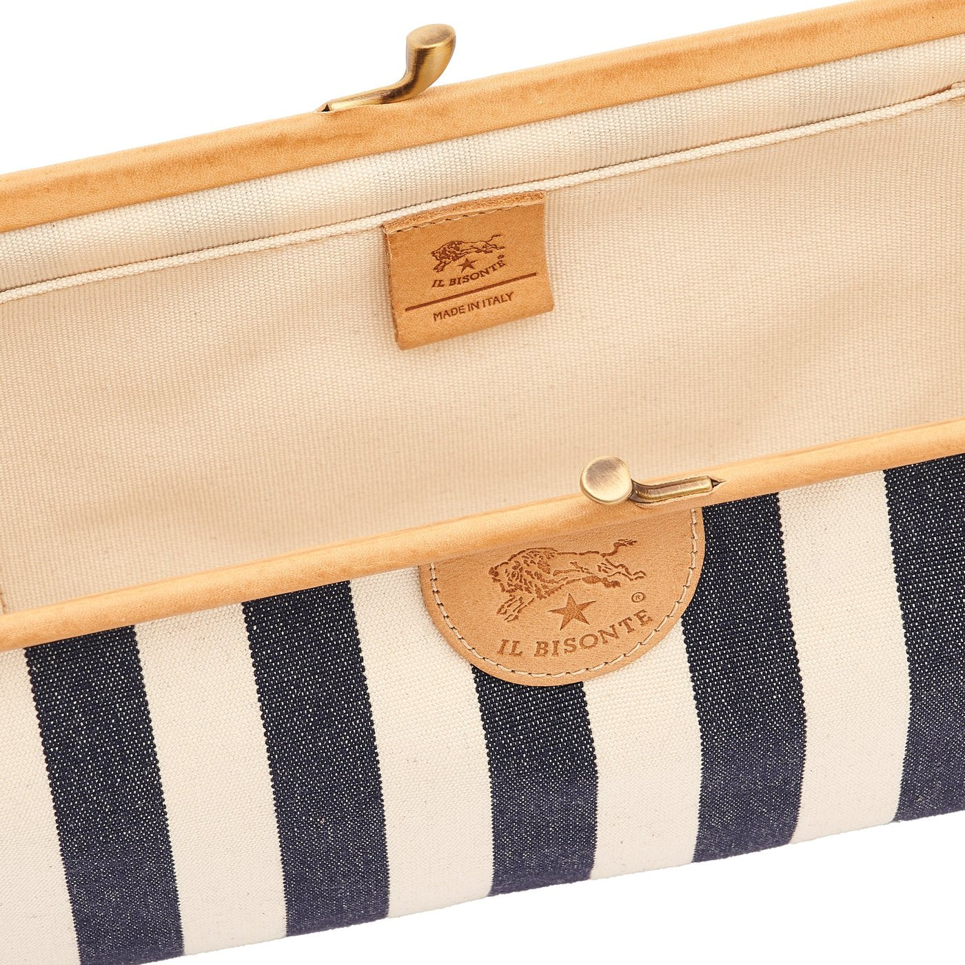 Il Bisonte Pochette Clutch Multicolor Baumwolle