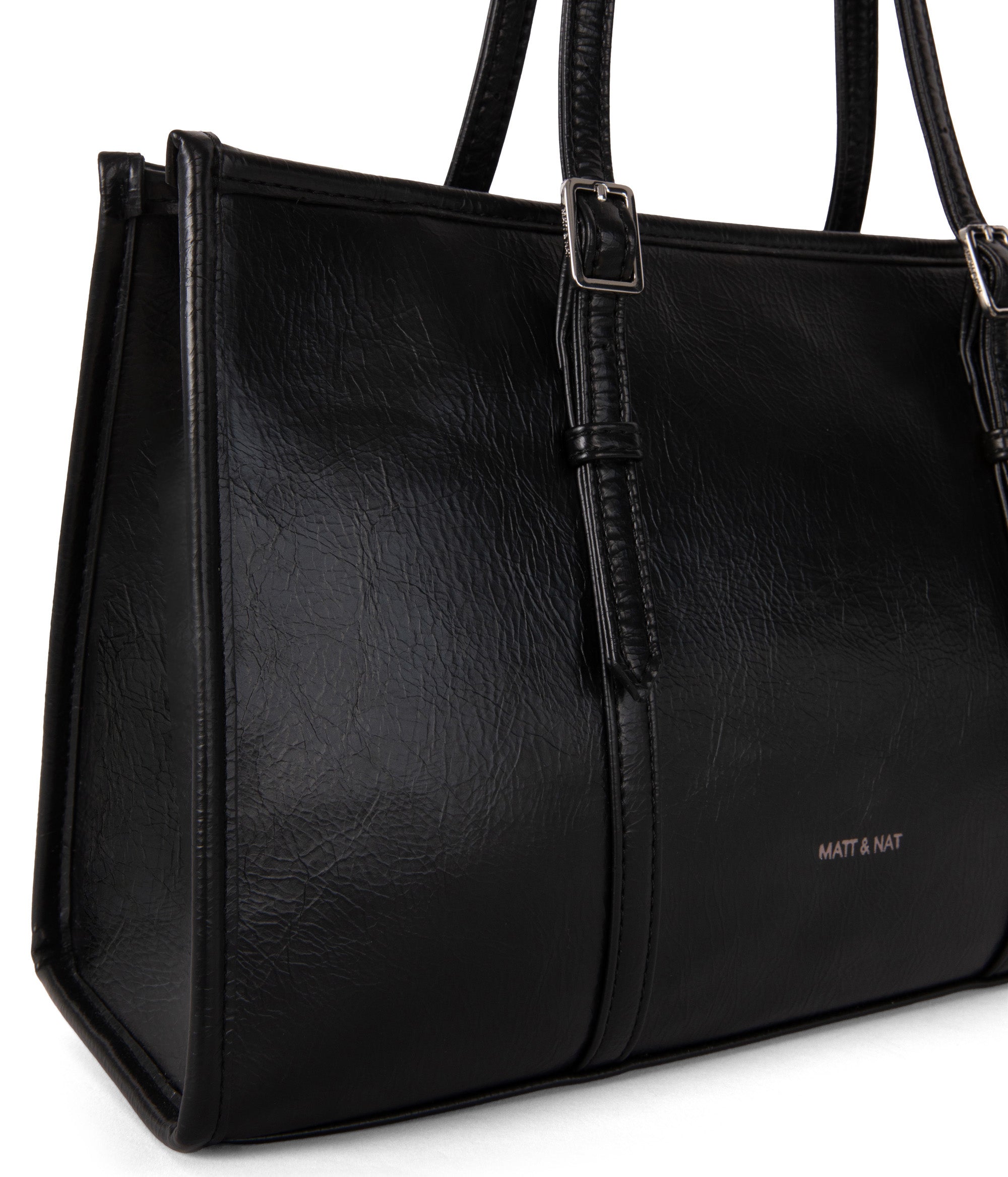 Matt & Nat Theme Zephyr Tote Schwarz vegan