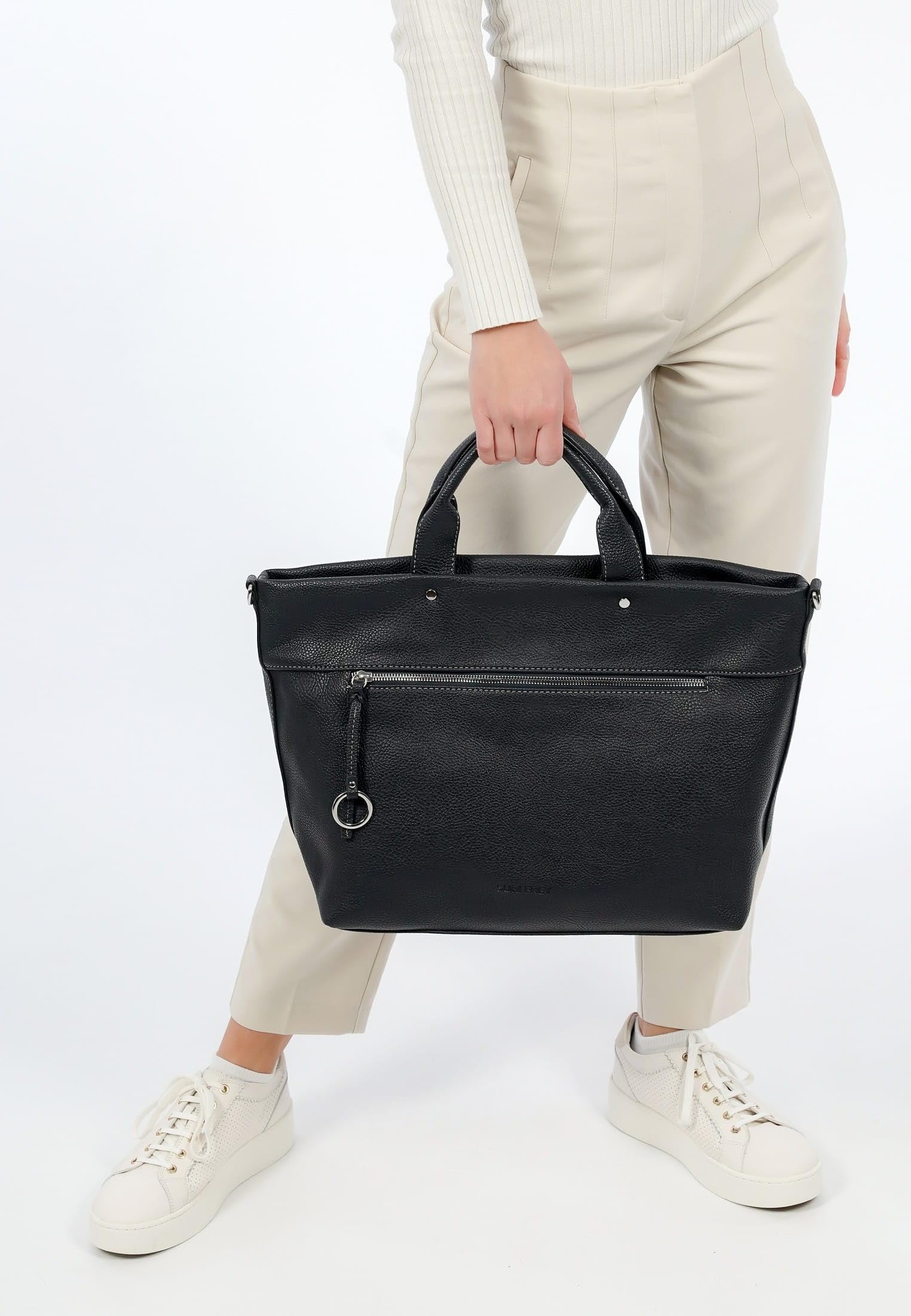 SURI FREY Debby 13605 Shopper Blau vegan