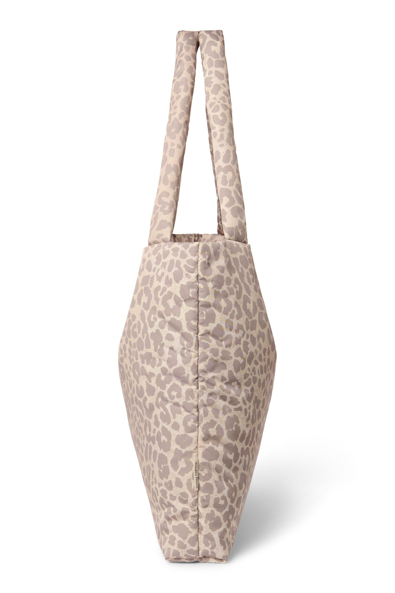 Studio Noos Puffy Mom Bag Beige Leopard Wickeltasche