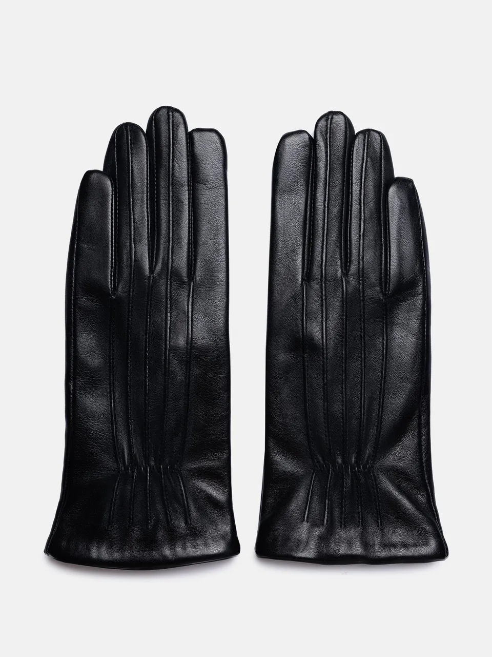 RE:DESIGNED Lacy Lederhandschuhe Schwarz Touch