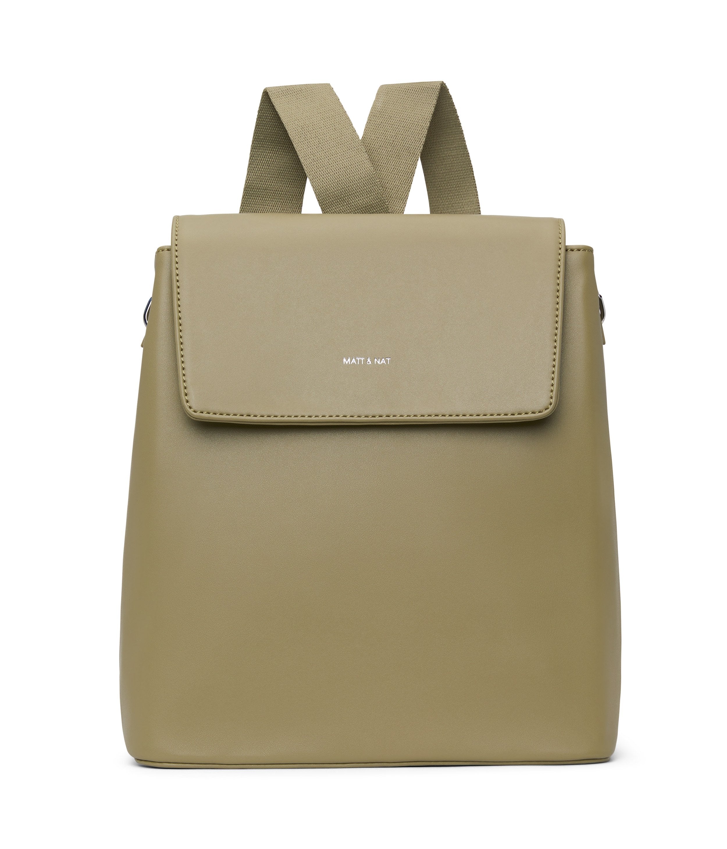 Matt & Nat Loom Annex Rucksack Schwarz 3-fächrig