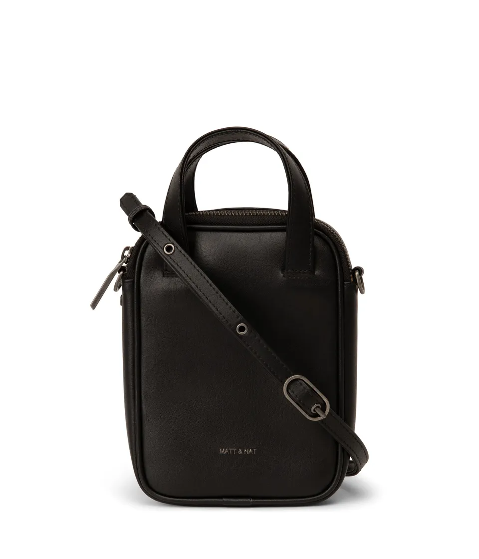 Matt & Nat Leap Arbor Umhängetasche Schwarz vegan