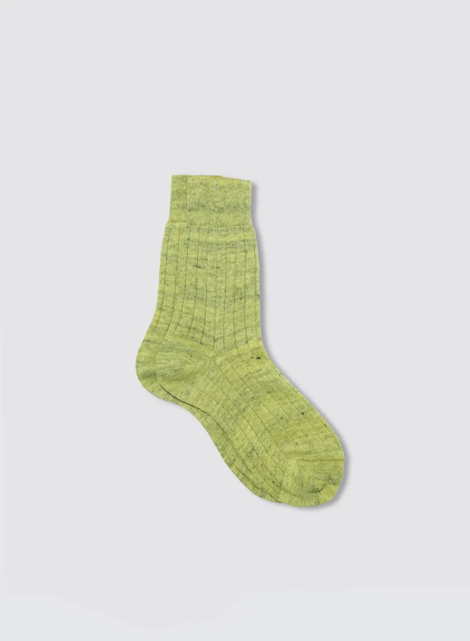 Maria la Rosa SH185 WQ012UN0200 Socken Leinen Lime