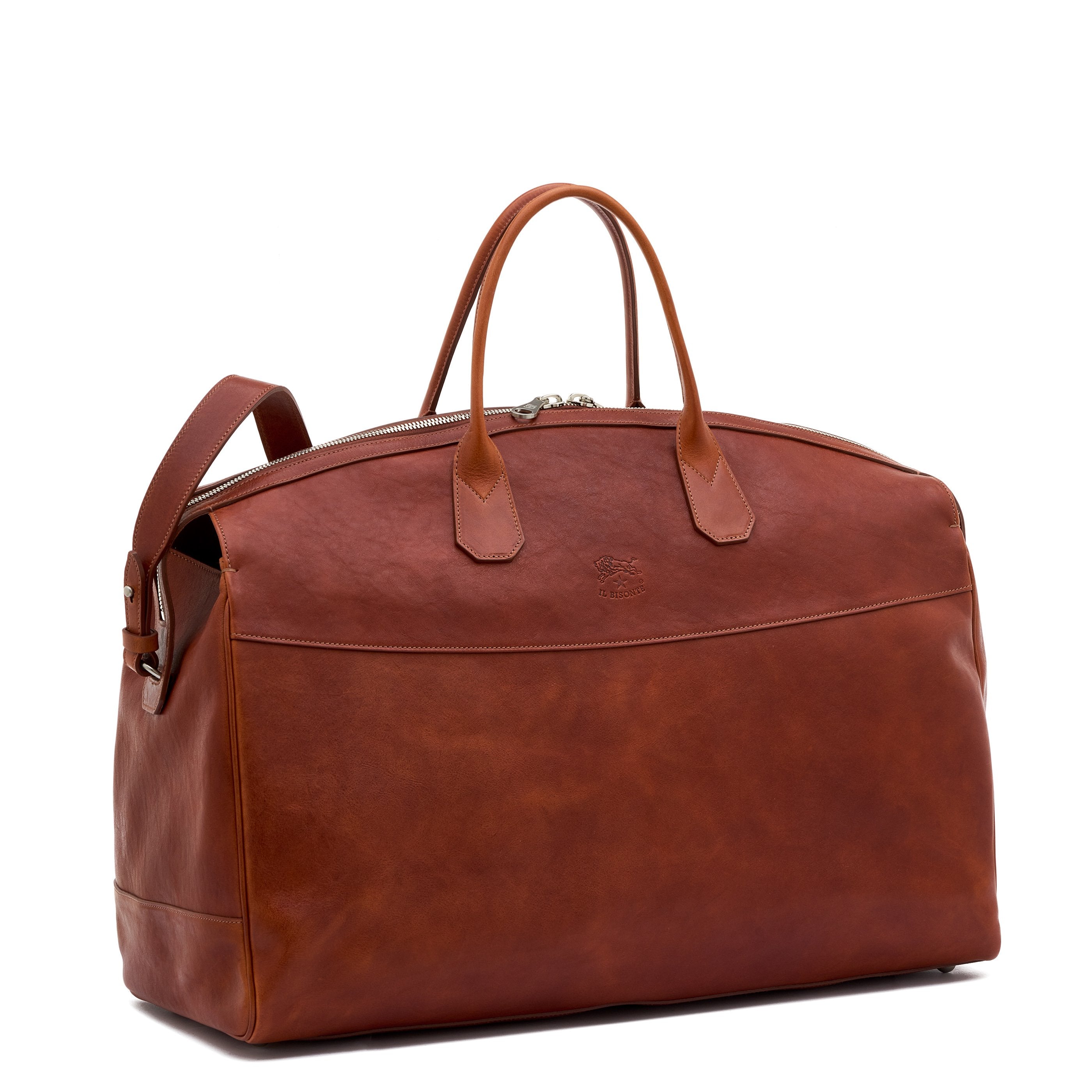 Il Bisonte Archetipo Reisetasche Seppia Vollleder