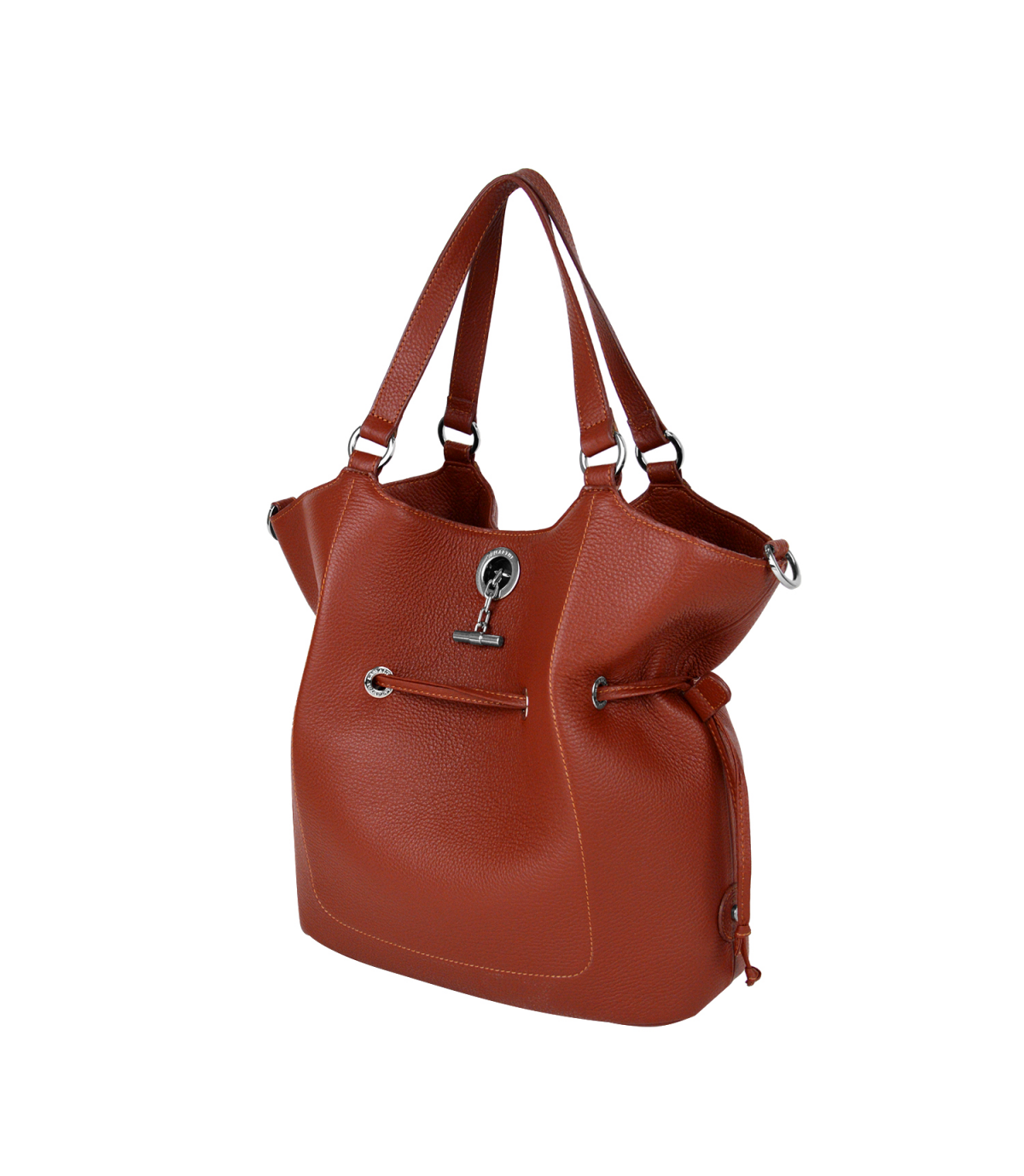 Lamarthe Paris M Schultertasche Leder Clay Kette