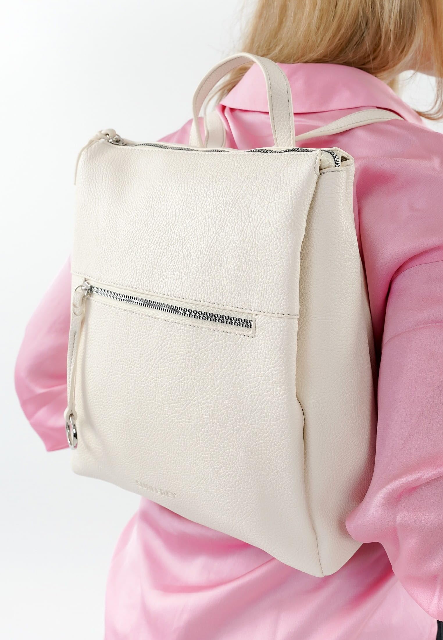 SURI FREY Debby Backpack Rucksack Cream 27x34x10