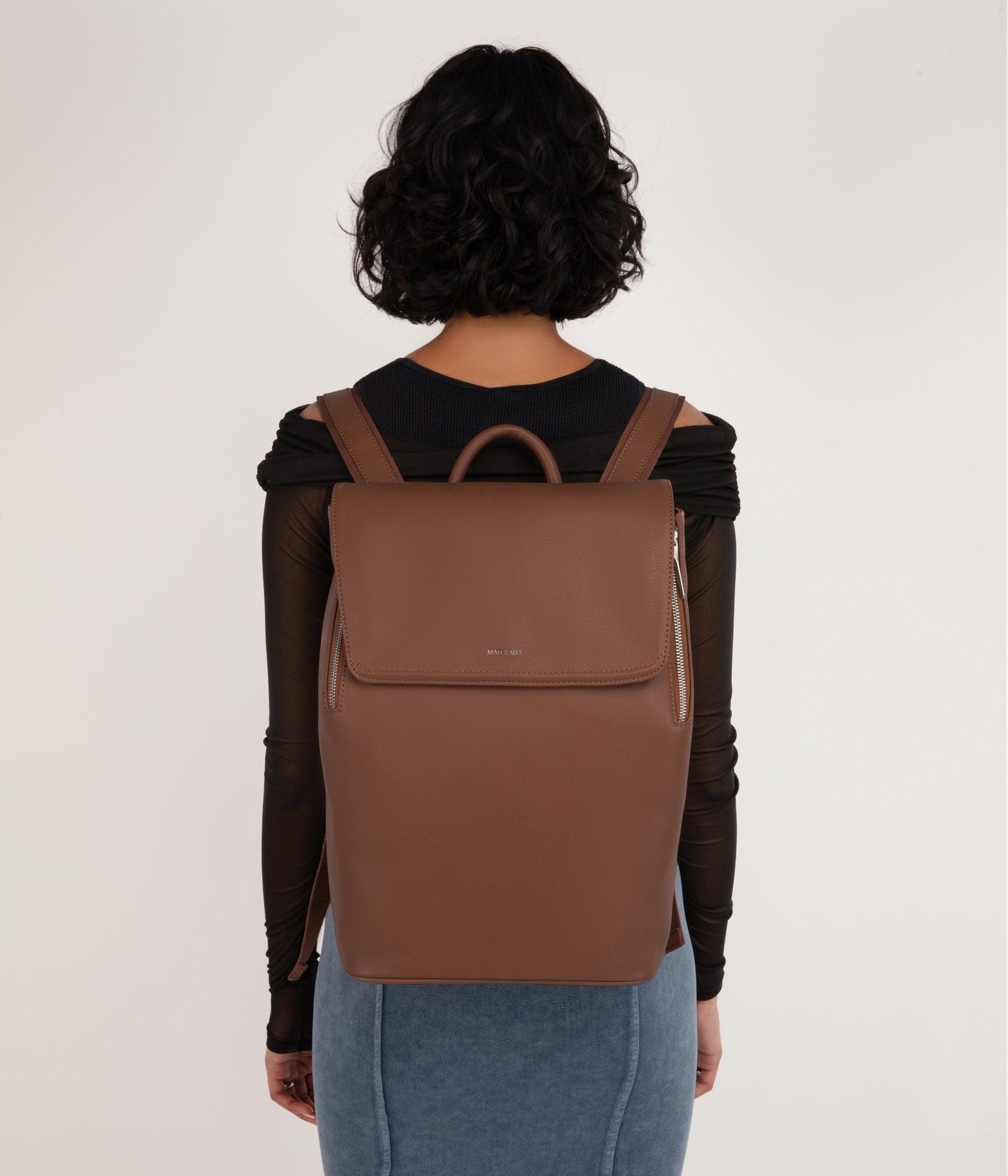 Matt & Nat Fabi Arbor Rucksack Schwarz vegan