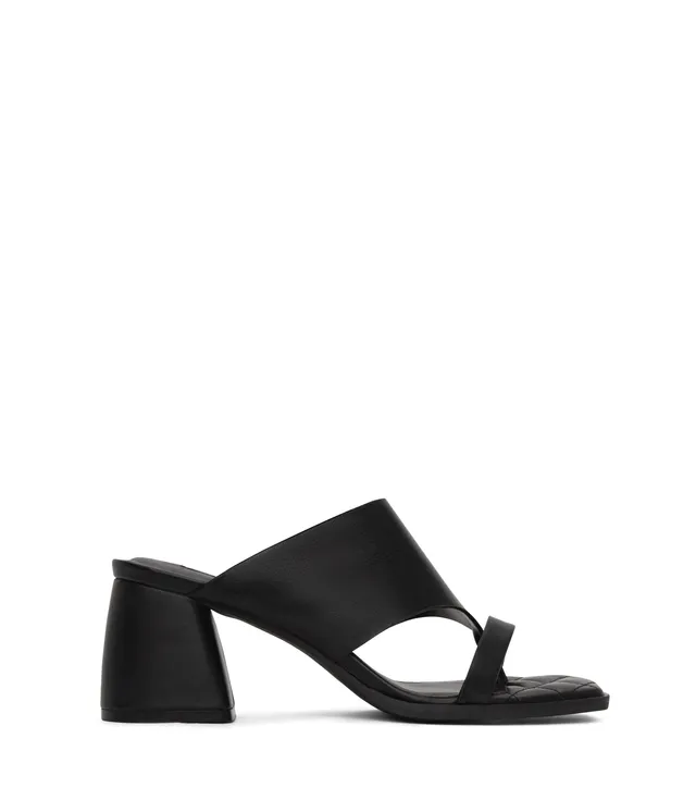 Matt & Nat Kitt Sandalen Schwarz Blockabsatz