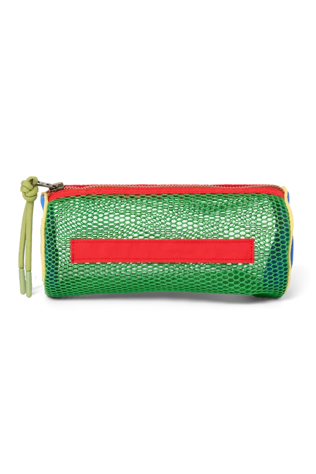 Studio Noos Patchwork Federmäppchen Fiery Red Mesh Stifteetui
