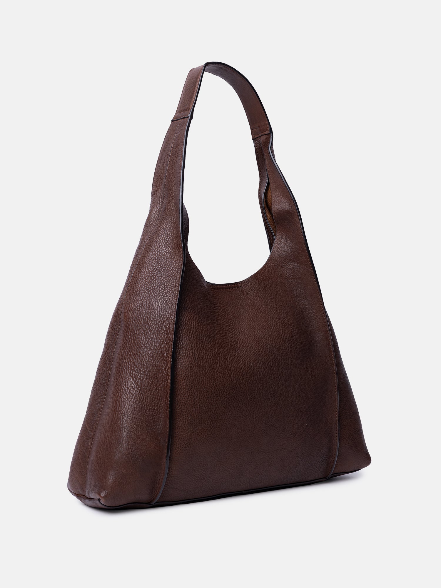 RE:DESIGNED Siv Small Schultertasche Braun Rindsleder