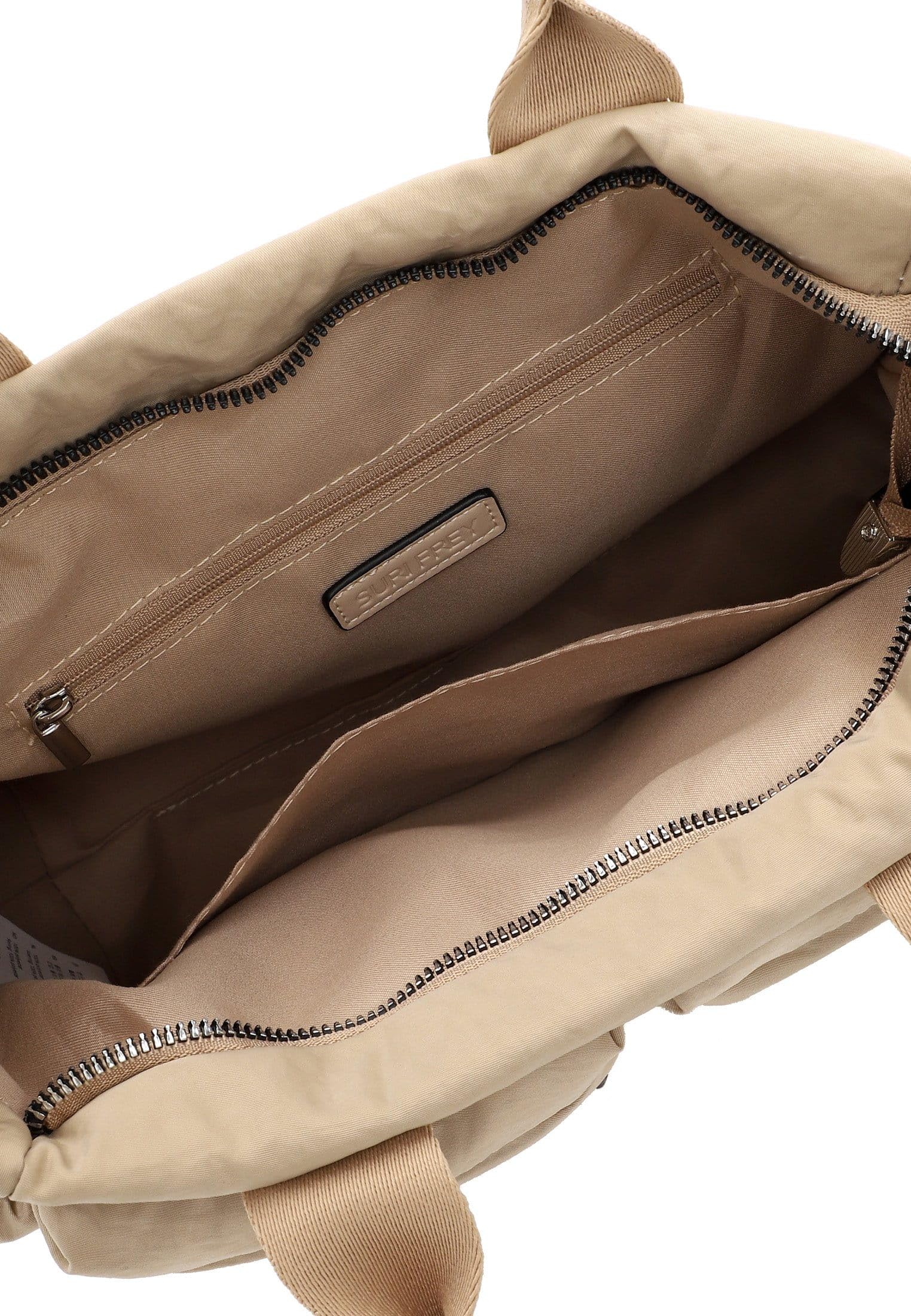 SURI FREY Abby Handbag With Zipper Umhängetasche Lighttaupe