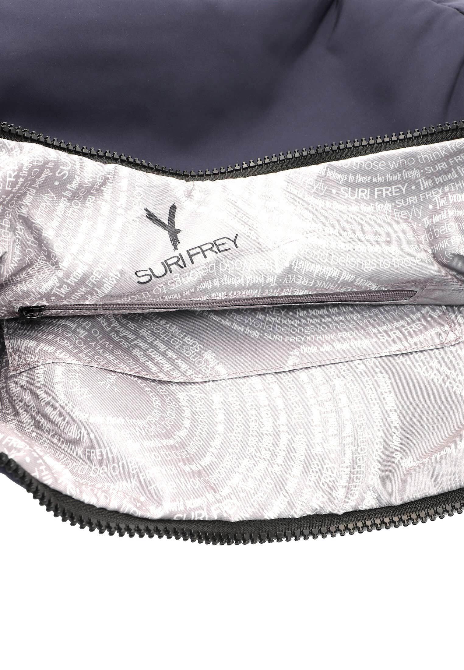 SURI FREY Holly Beutel Schultertasche blau mit Rucksackfunktion
