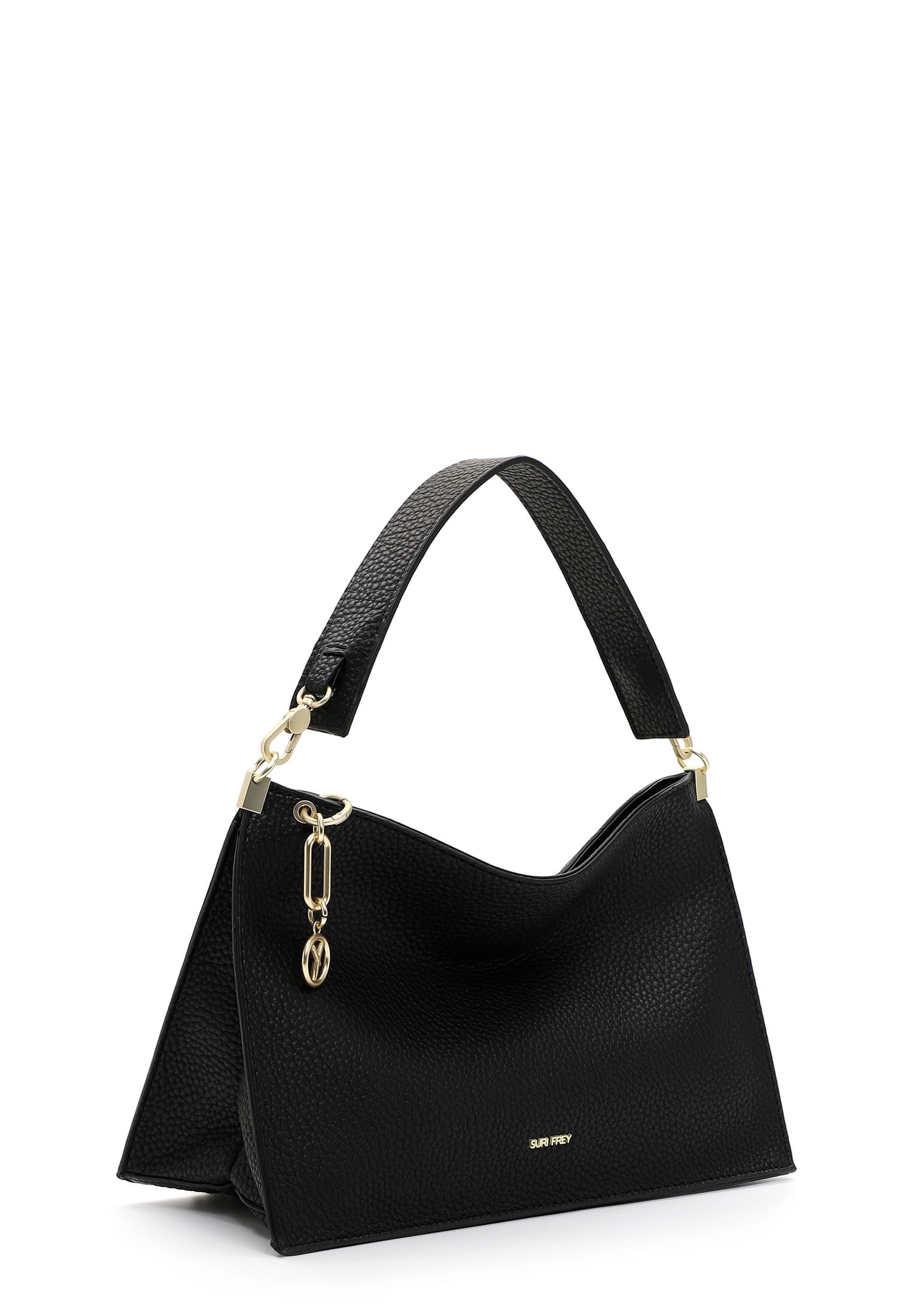 SURI FREY Gwenny Schultertasche schwarz 34 cm