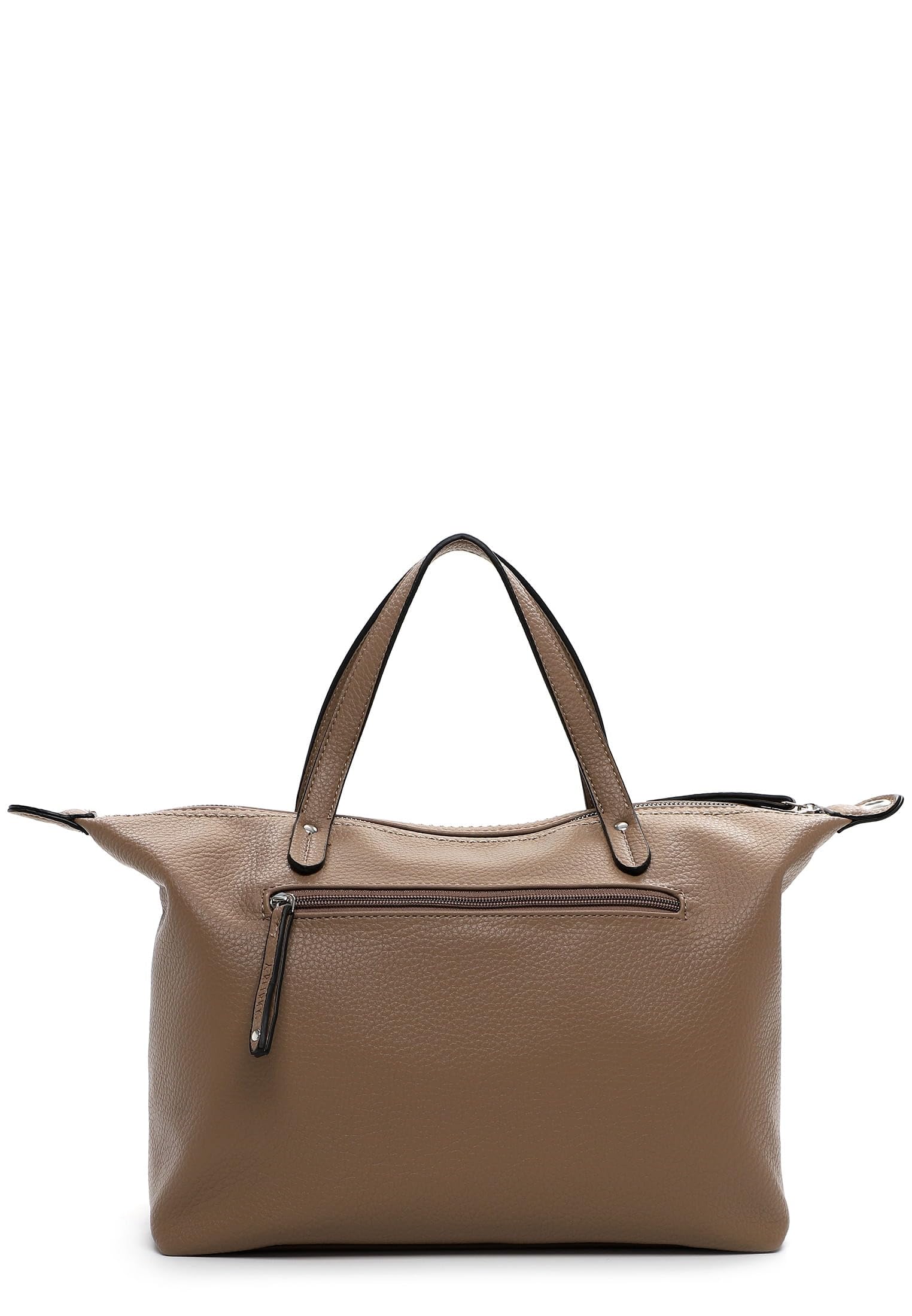 SURI FREY Henny City Shopper M Shopper Taupe Riemen