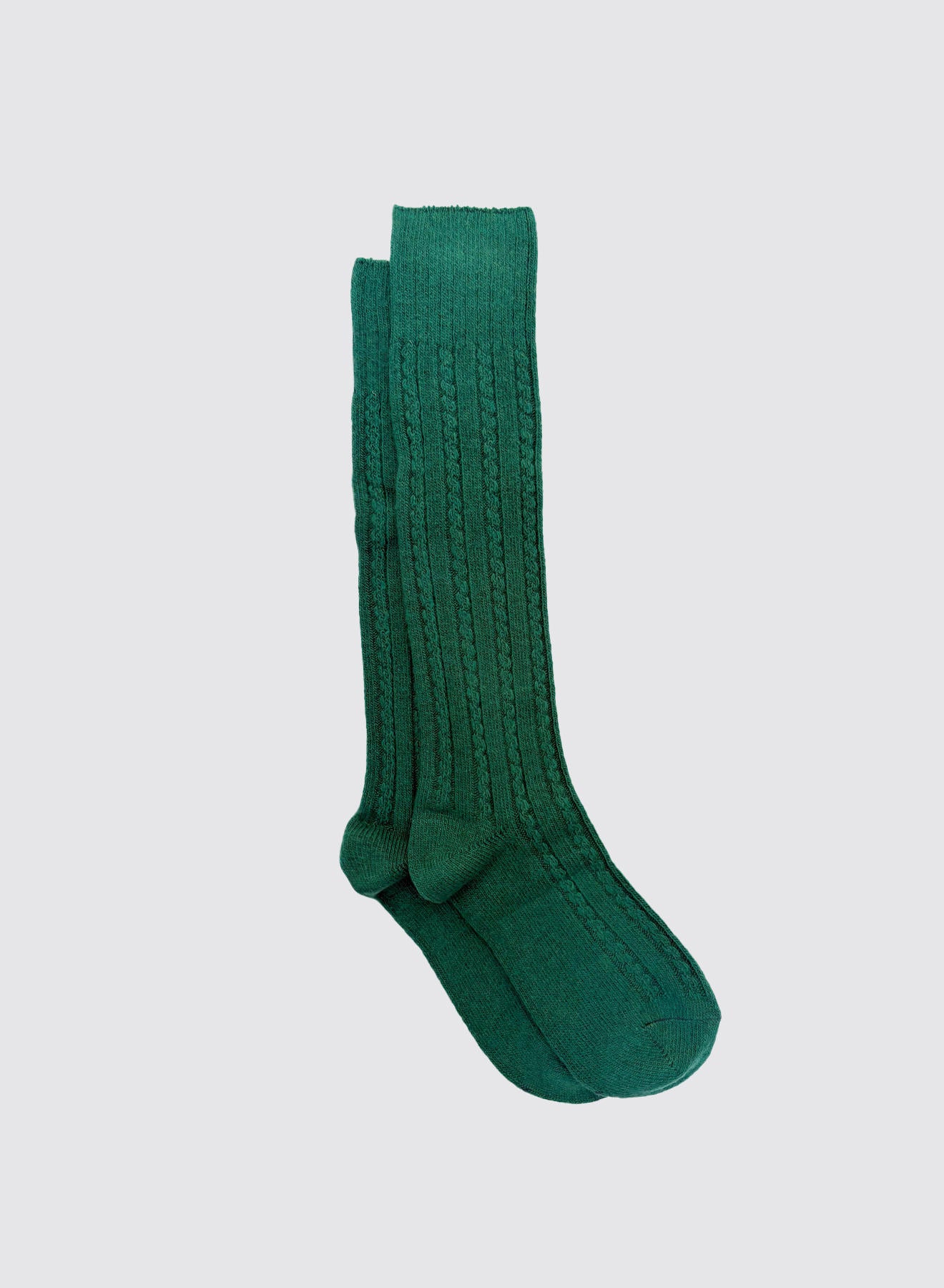 Maria la Rosa Scotland Kniestrümpfe Blau Merinowolle