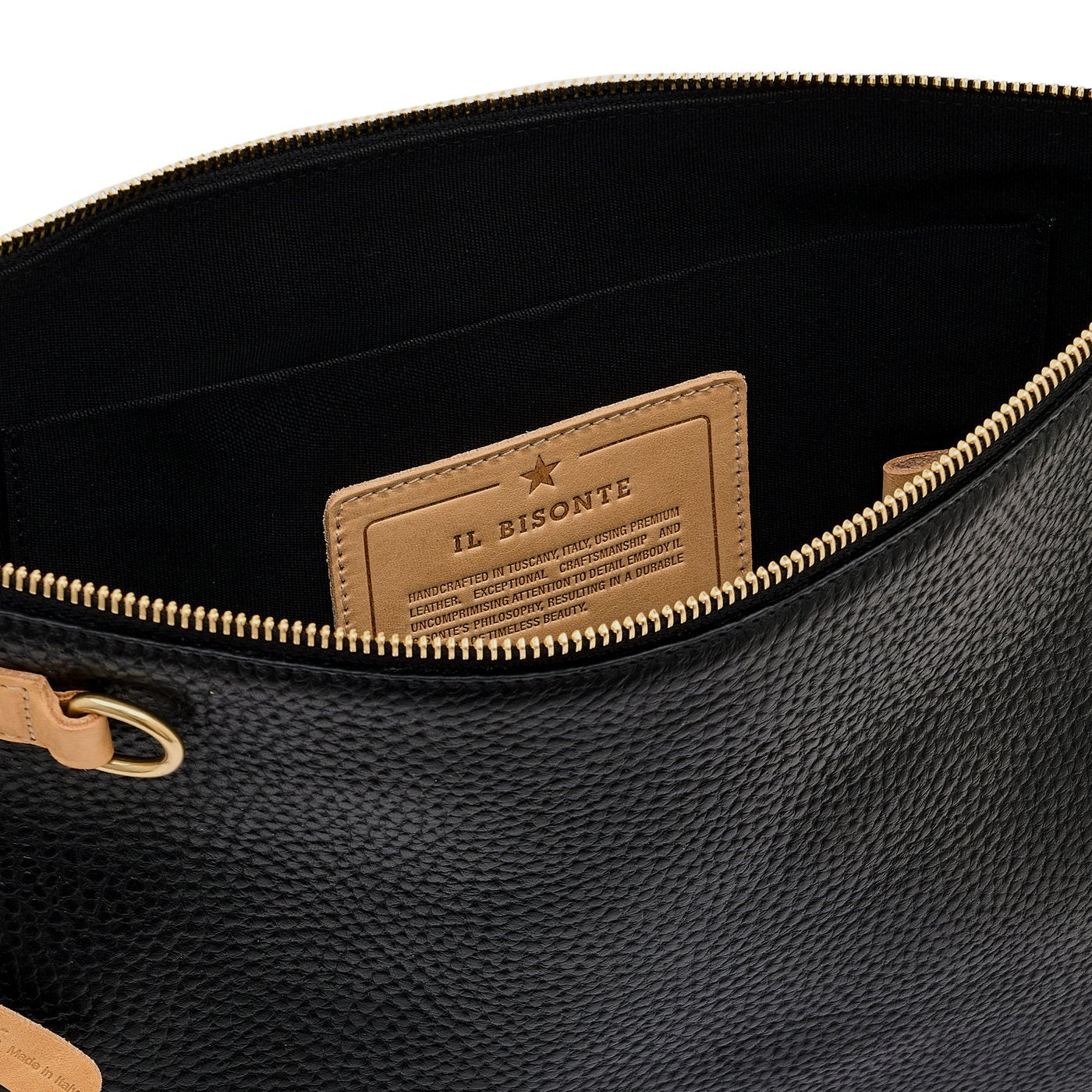 Il Bisonte Segno Pochette Herren schwarz Laptop