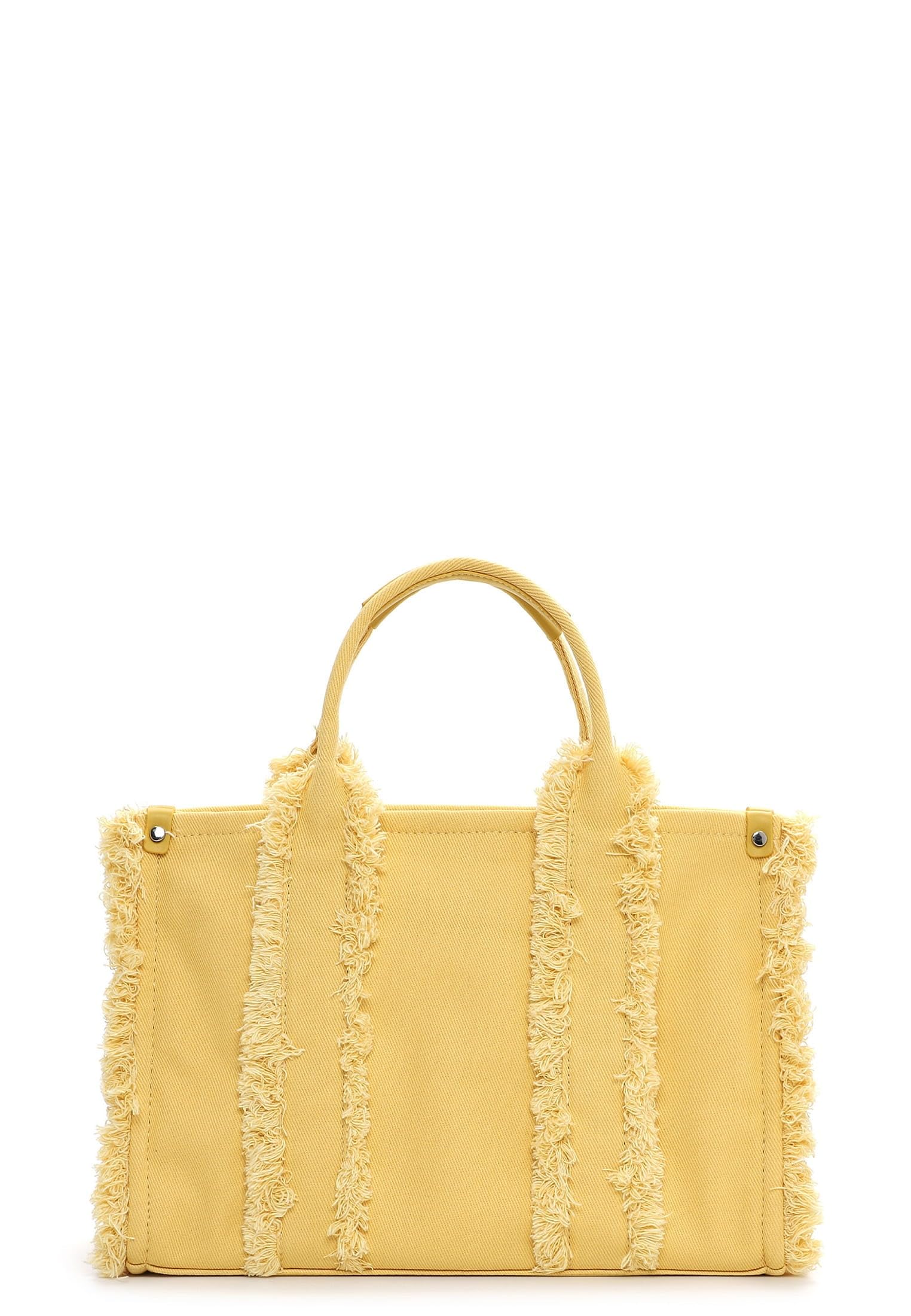 SURI FREY Kally 17191 Shopper gelb Fransen