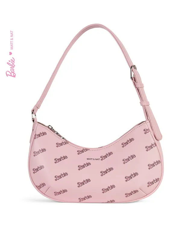 Matt & Nat Mari Barbie Schultertasche Pink Sky vegan