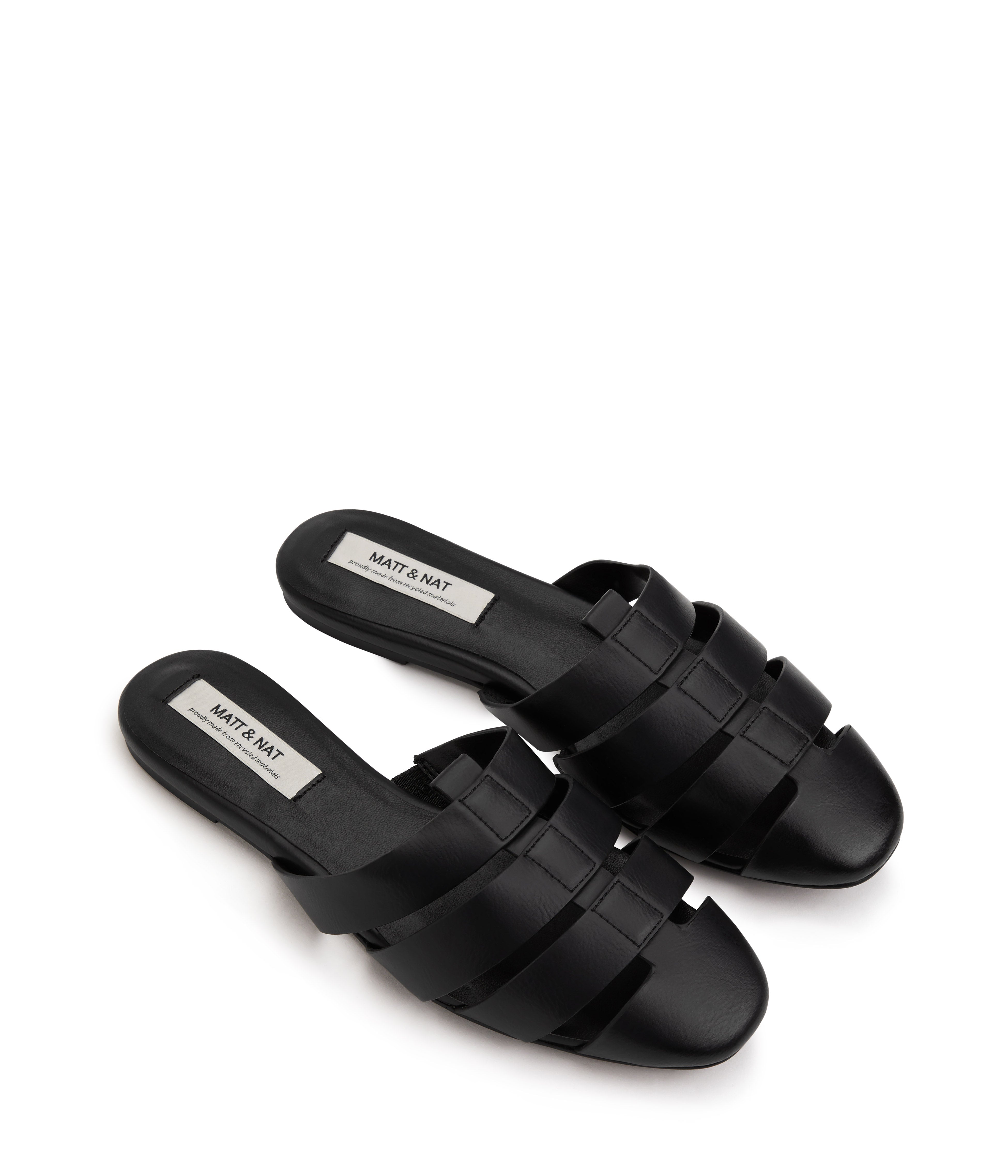 Matt & Nat Pearl Sandalen Damen Schwarz 38 vegan