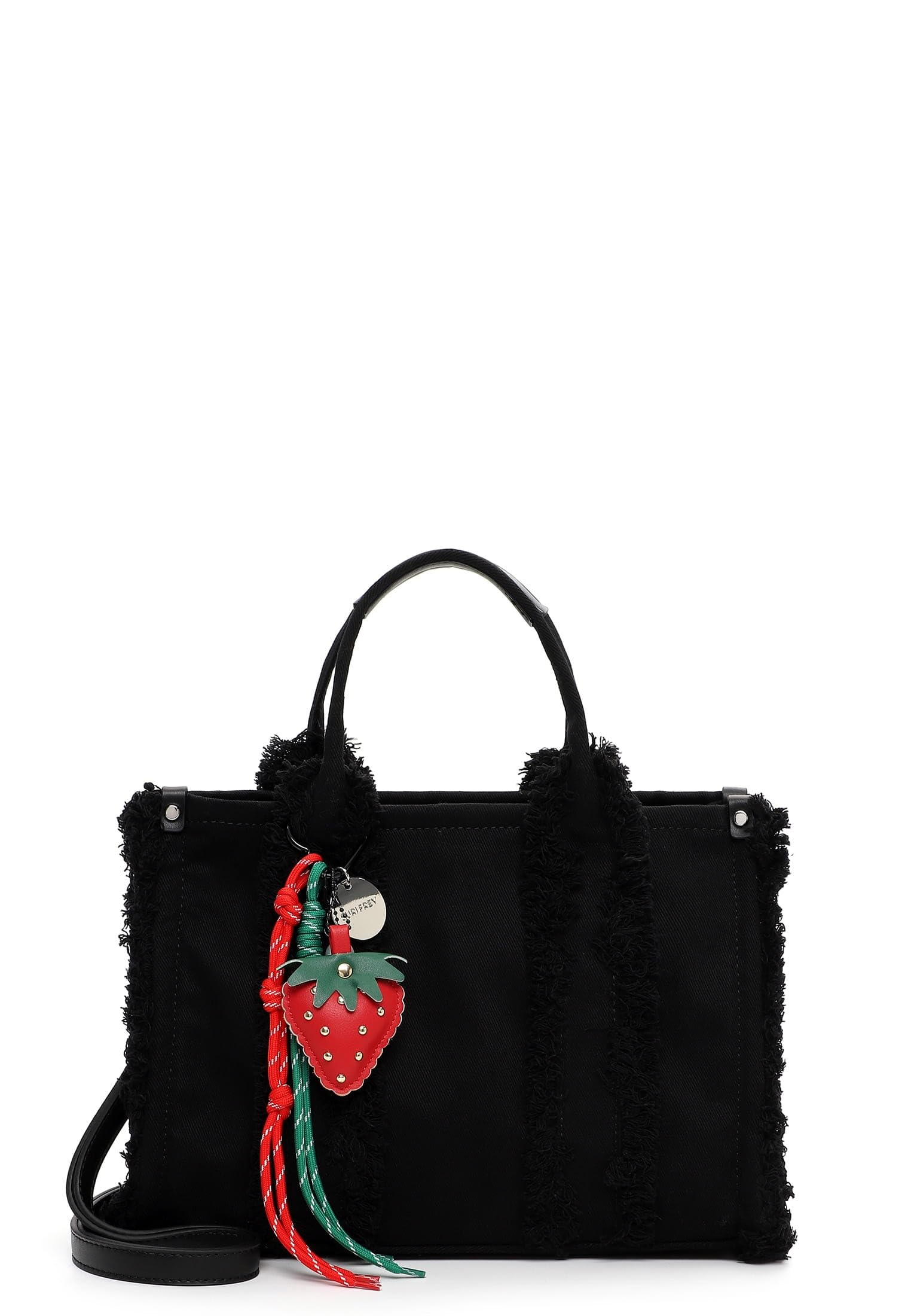 SURI FREY Kally 17191 Shopper gelb Fransen