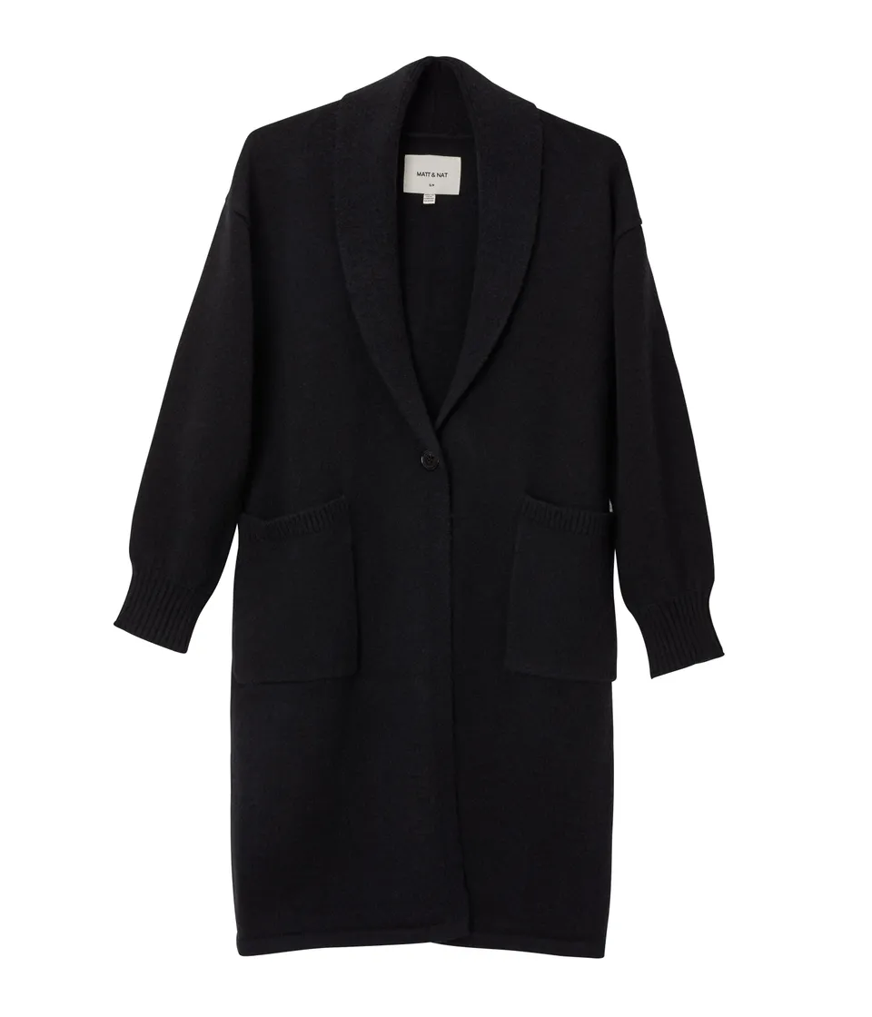 Matt & Nat Ness Cardigan Damen Taupe lang