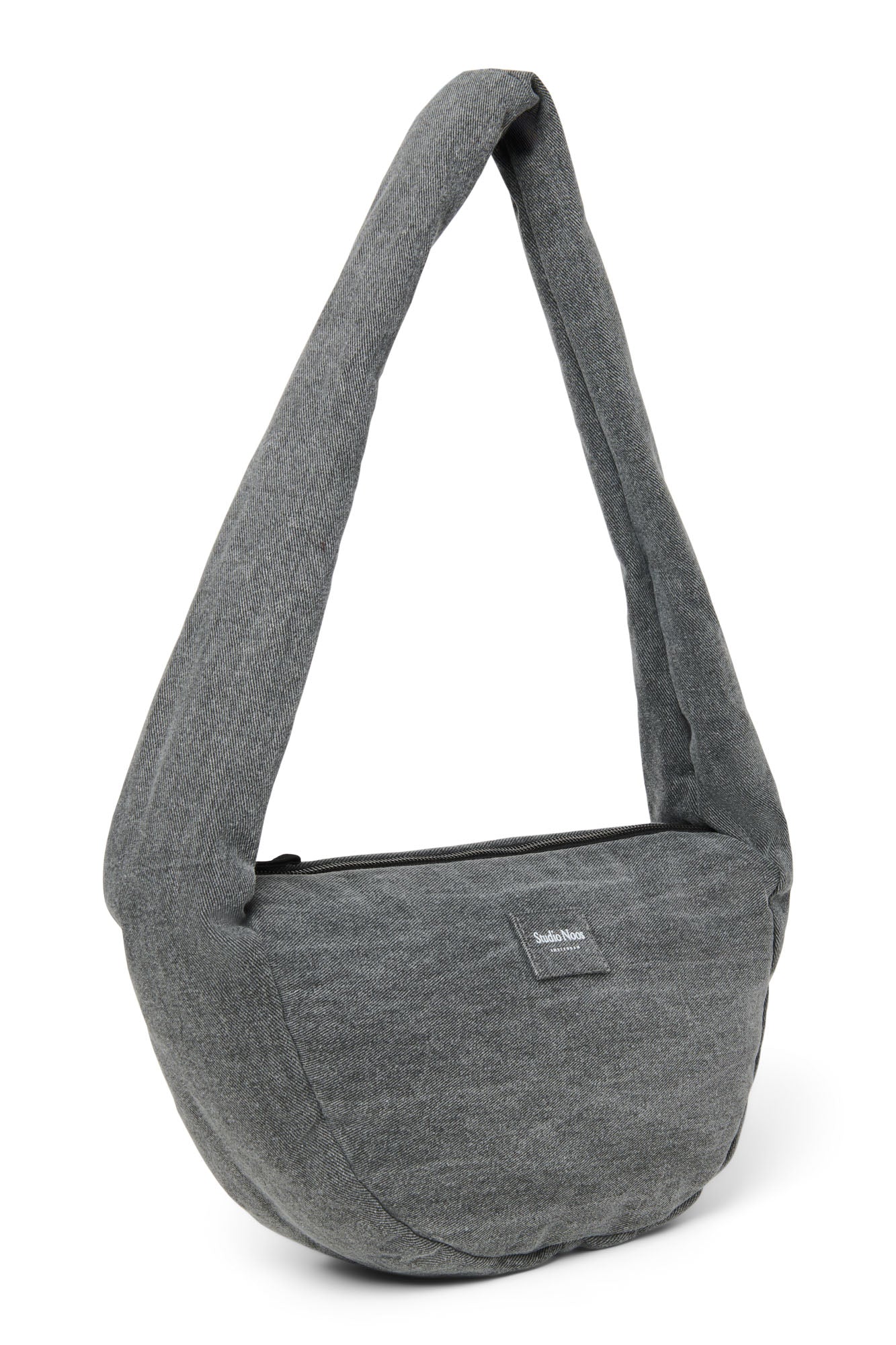 Studio Noos Denim Mini Crossbody Umhängetasche Grau Denim