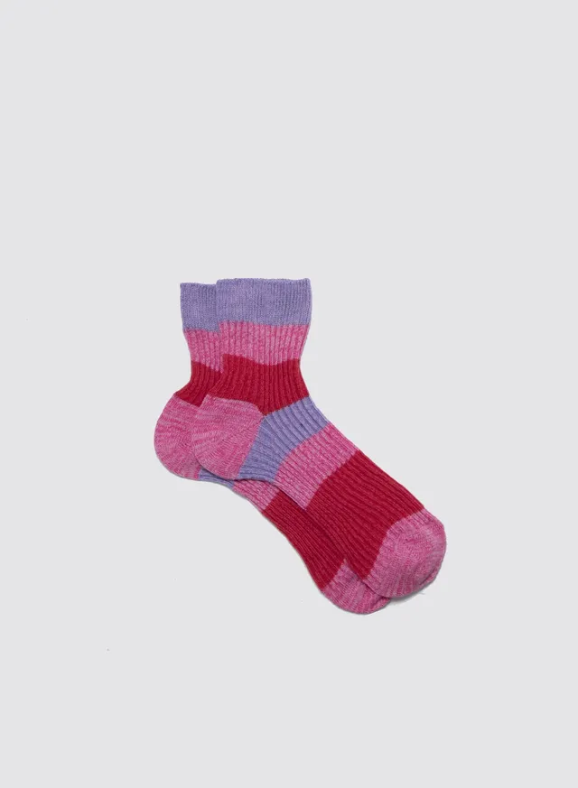 Maria la Rosa WSAA8GI0146 Socken Pink Baumwolle