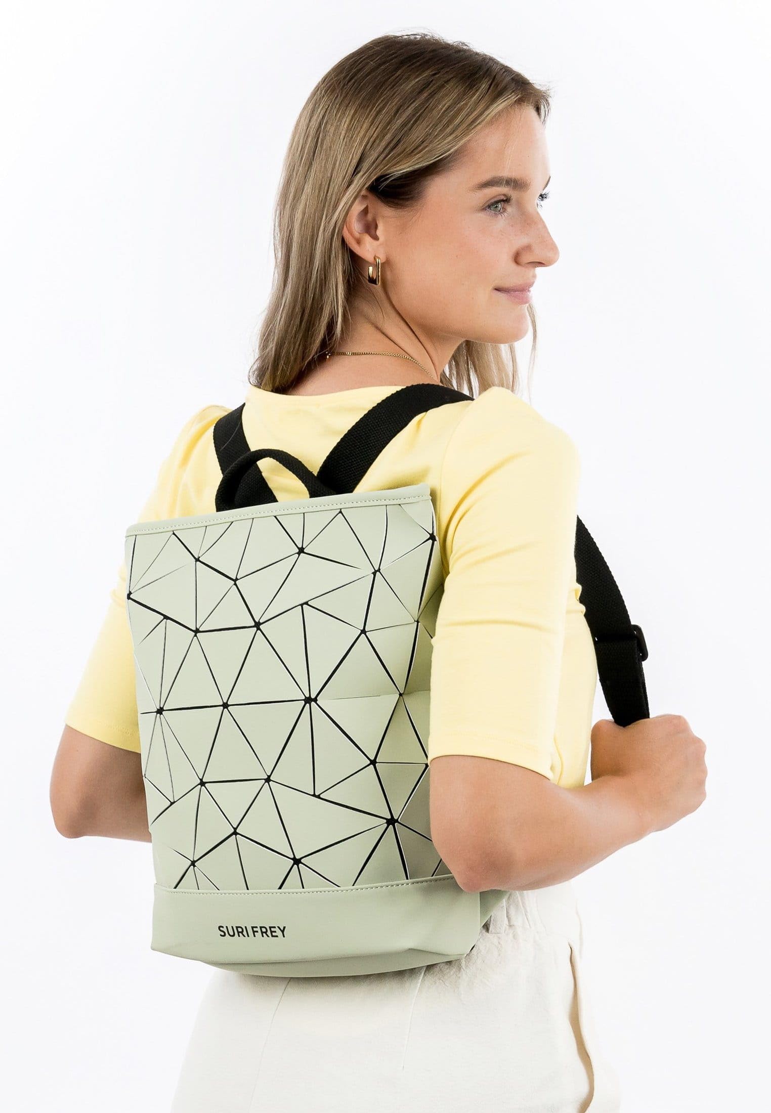 SURI FREY Suri Sports Jessy-Lu City Backpack M Rucksack Pistazio
