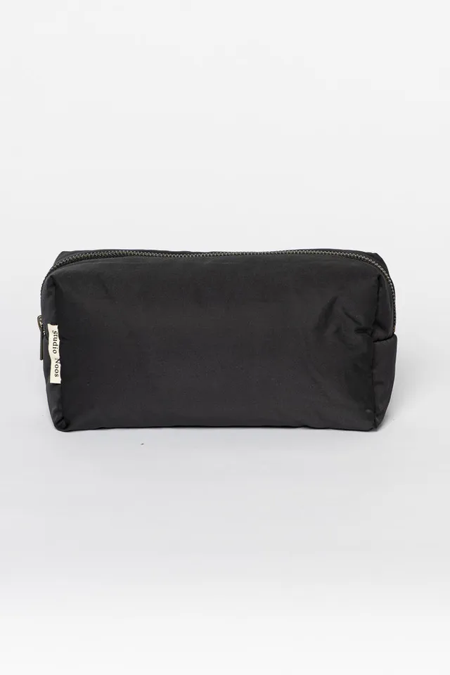Studio Noos Puffy Pouch Etui Schwarz