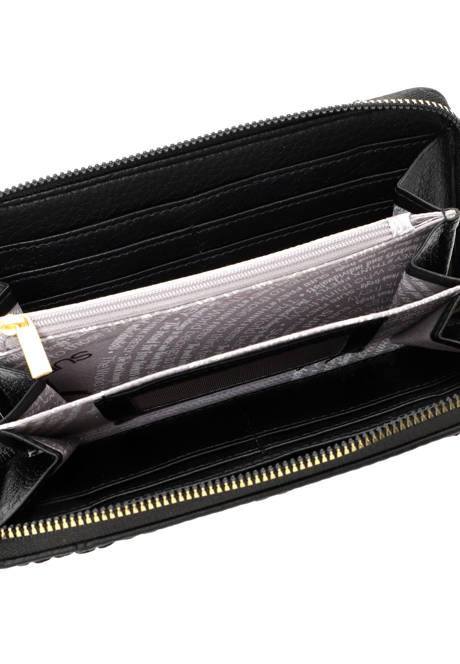 SURI FREY Ginny Zip Around Wallet Geldbörse Schwarz